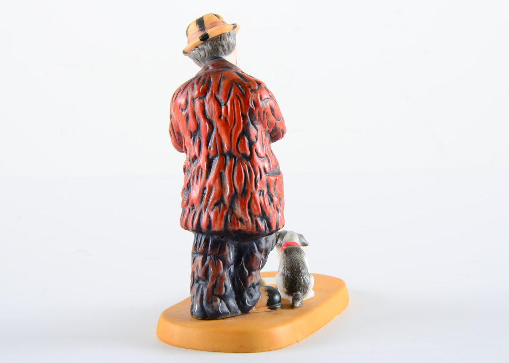 Set of Collectible Emmett Kelly Jr. Clown Figurines