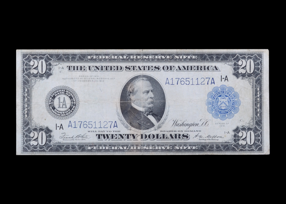 Series of 1914 Twenty Dollar Federal Reserve Note