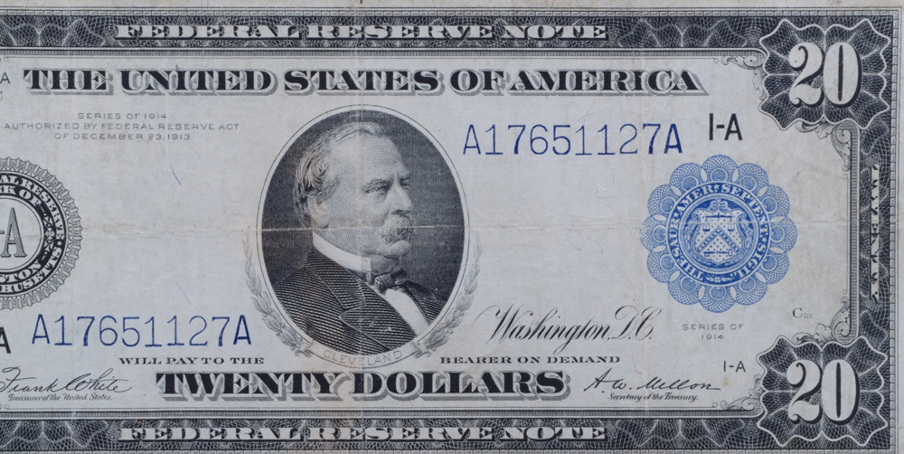 Series of 1914 Twenty Dollar Federal Reserve Note