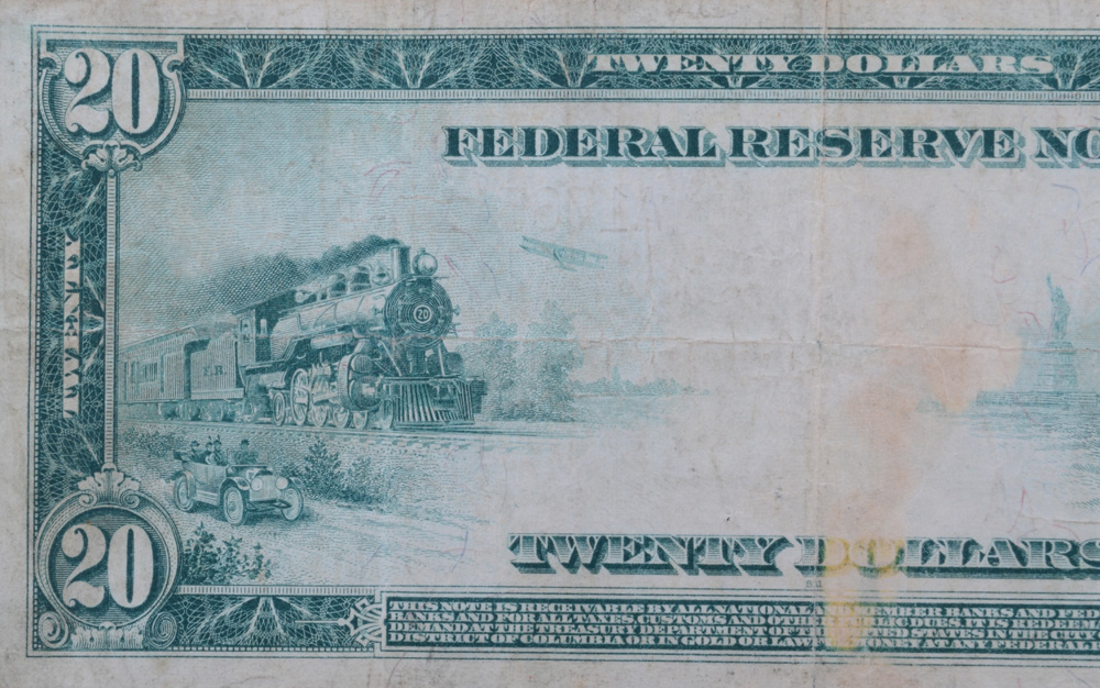 Series of 1914 Twenty Dollar Federal Reserve Note