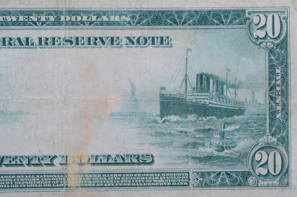 Series of 1914 Twenty Dollar Federal Reserve Note