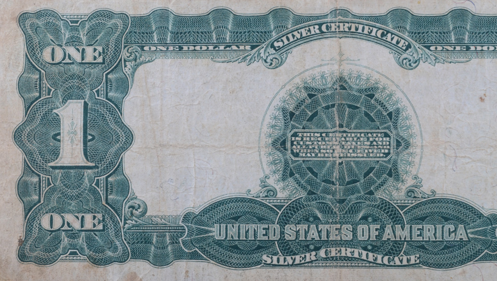 Series of 1899 Blue Seal One Dollar Silver Certificate