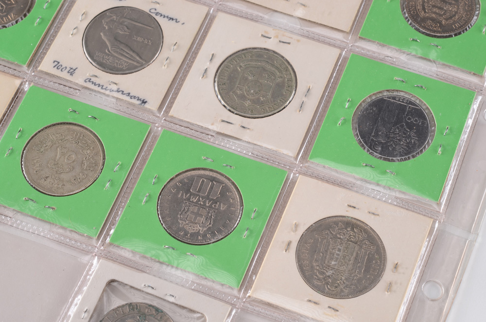 Sixty-Nine Foreign Coins and Tokens