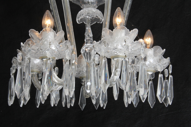 Waterford Crystal Five Arm Chandelier