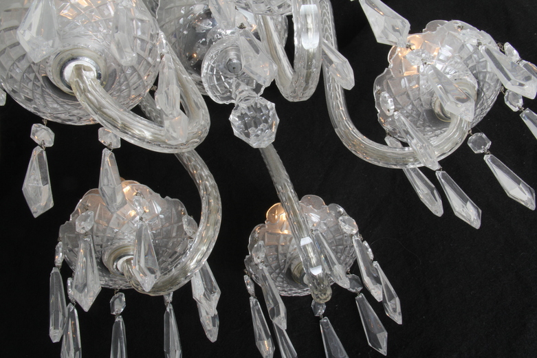 Waterford Crystal Five Arm Chandelier