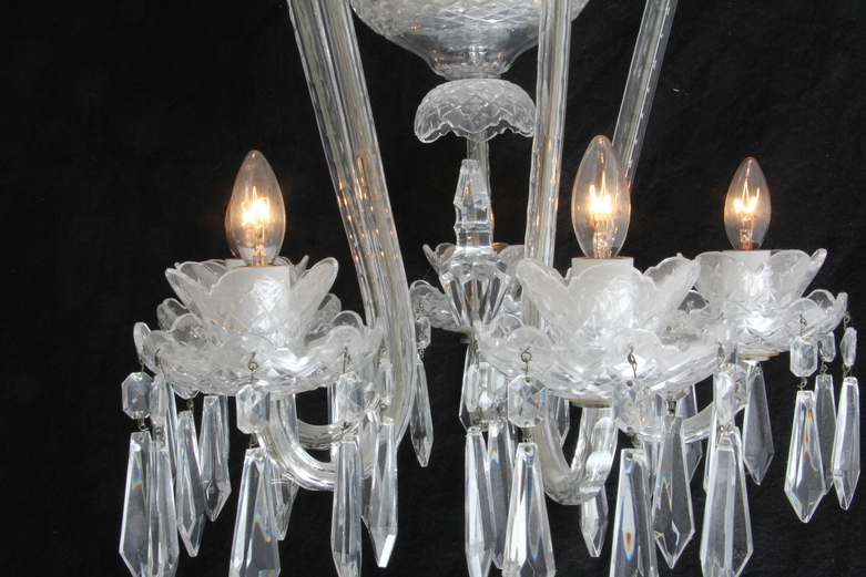 Waterford Crystal Five Arm Chandelier