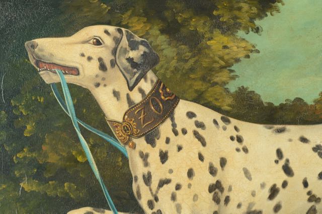 Original Oil Painting of Dogs by William Skilling