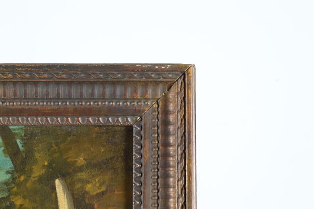 Original Oil Painting of Dogs by William Skilling