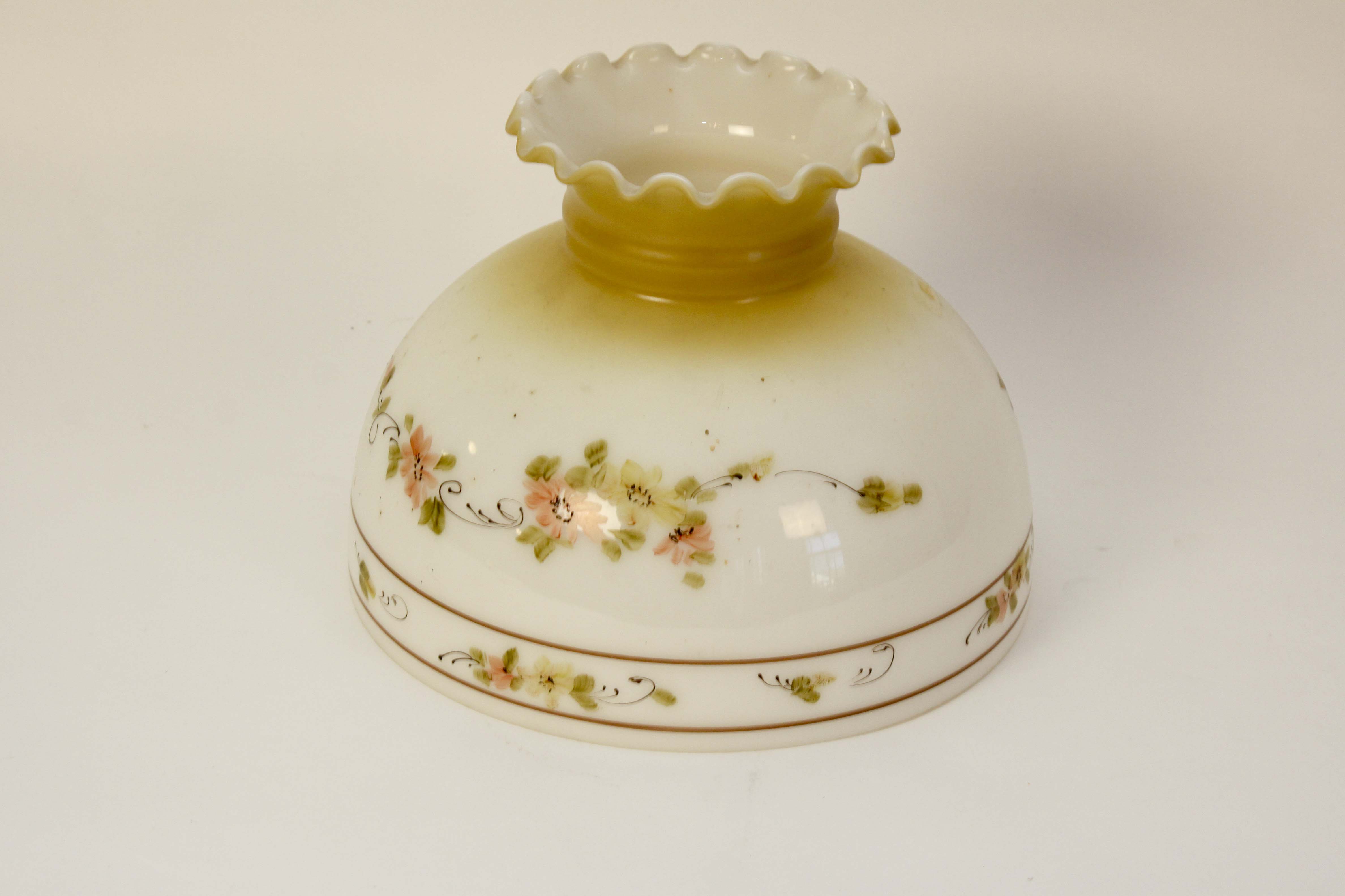 Pair of Table Lamps, Shelf Clock and Vintage Shade