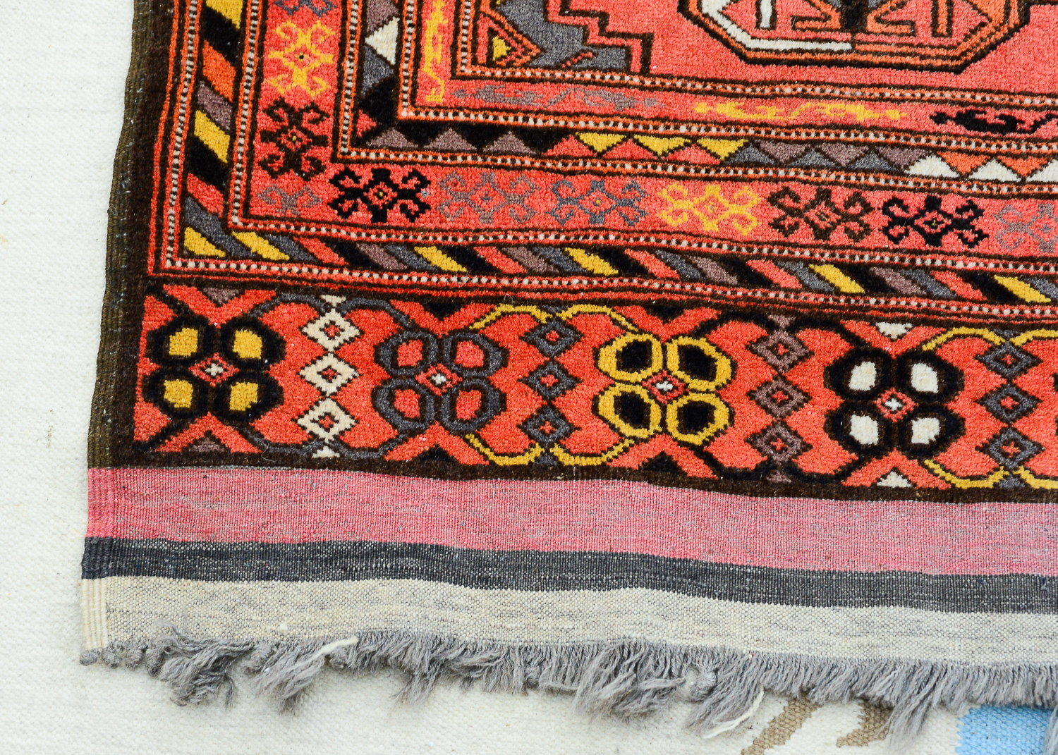 Hand-Knotted Oriental Wool Rug