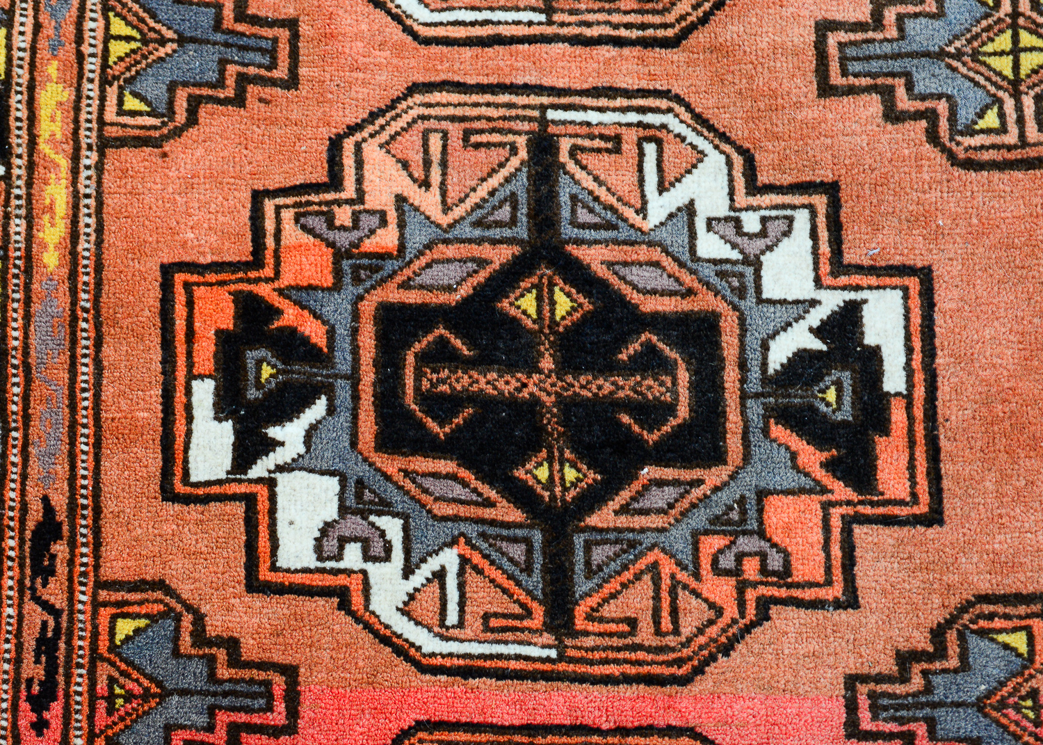 Hand-Knotted Oriental Wool Rug