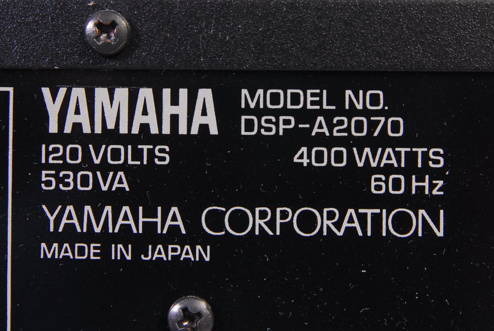 Yamaha DSP-A2070 Amplifier