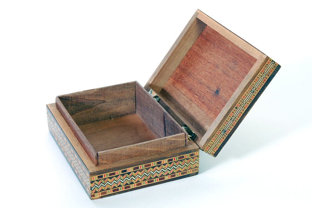 Wooden Mosaic Syrian Box