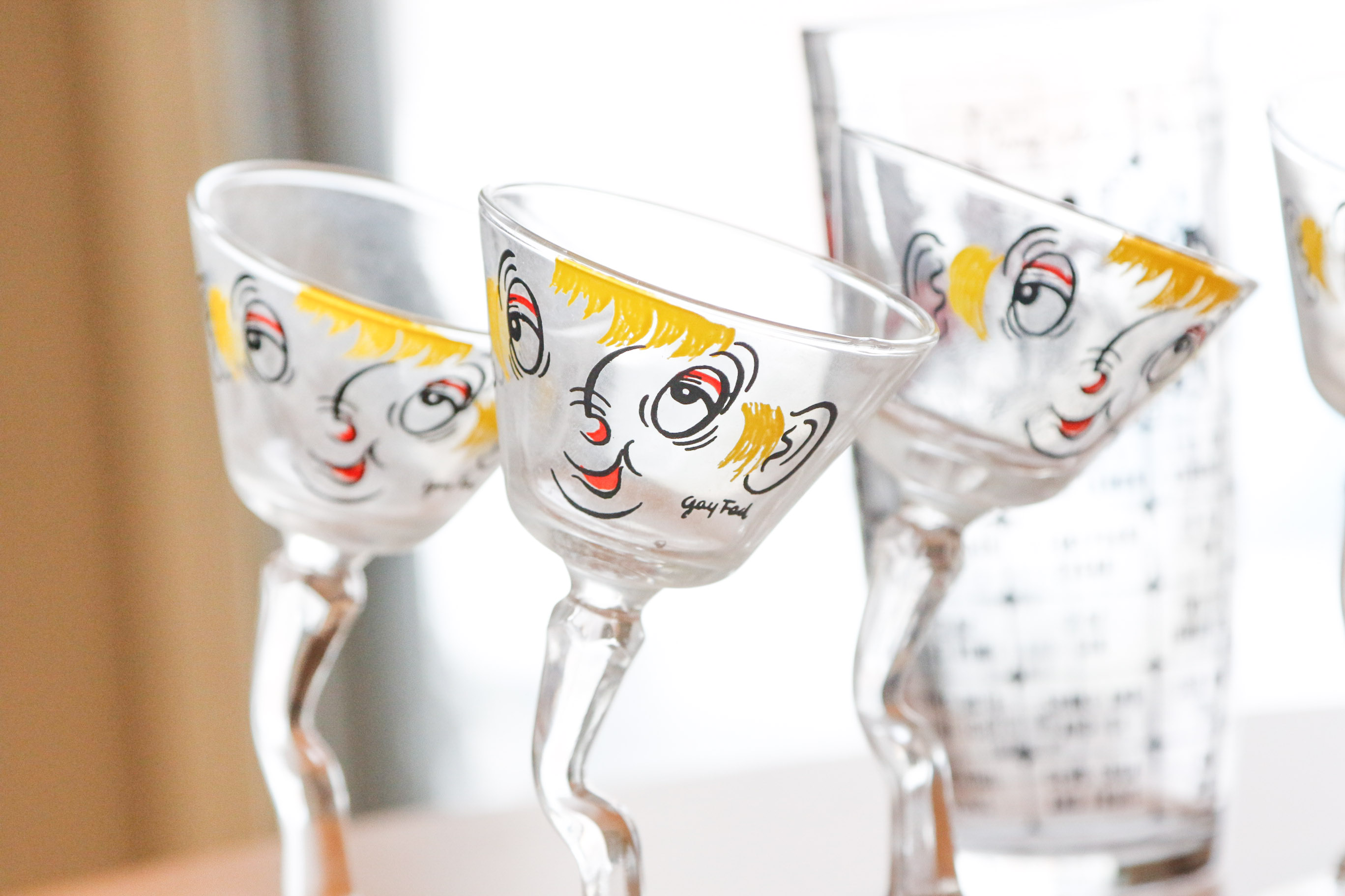 Collection of Gay Fad Mid-Century Barware