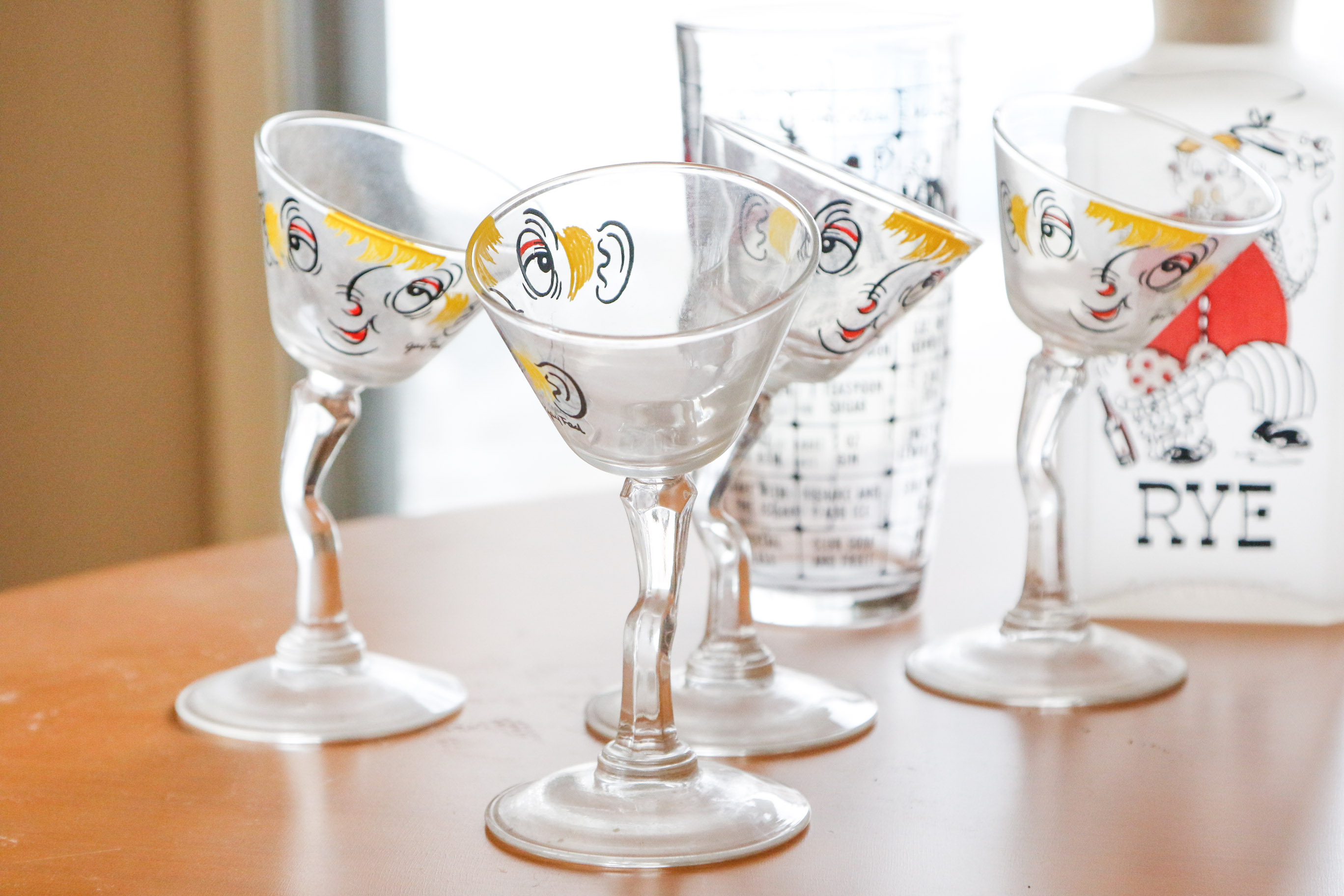 Collection of Gay Fad Mid-Century Barware