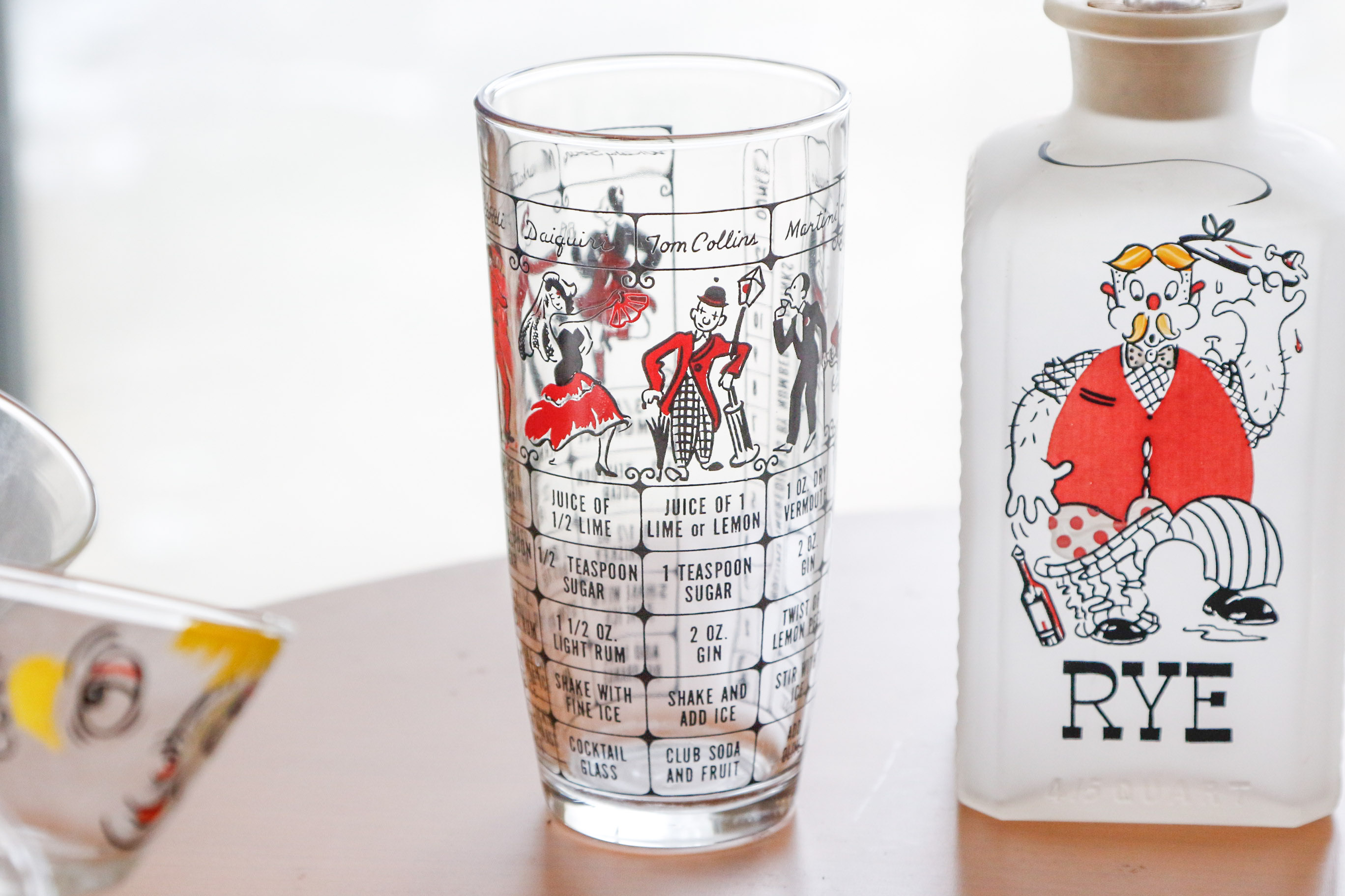 Collection of Gay Fad Mid-Century Barware