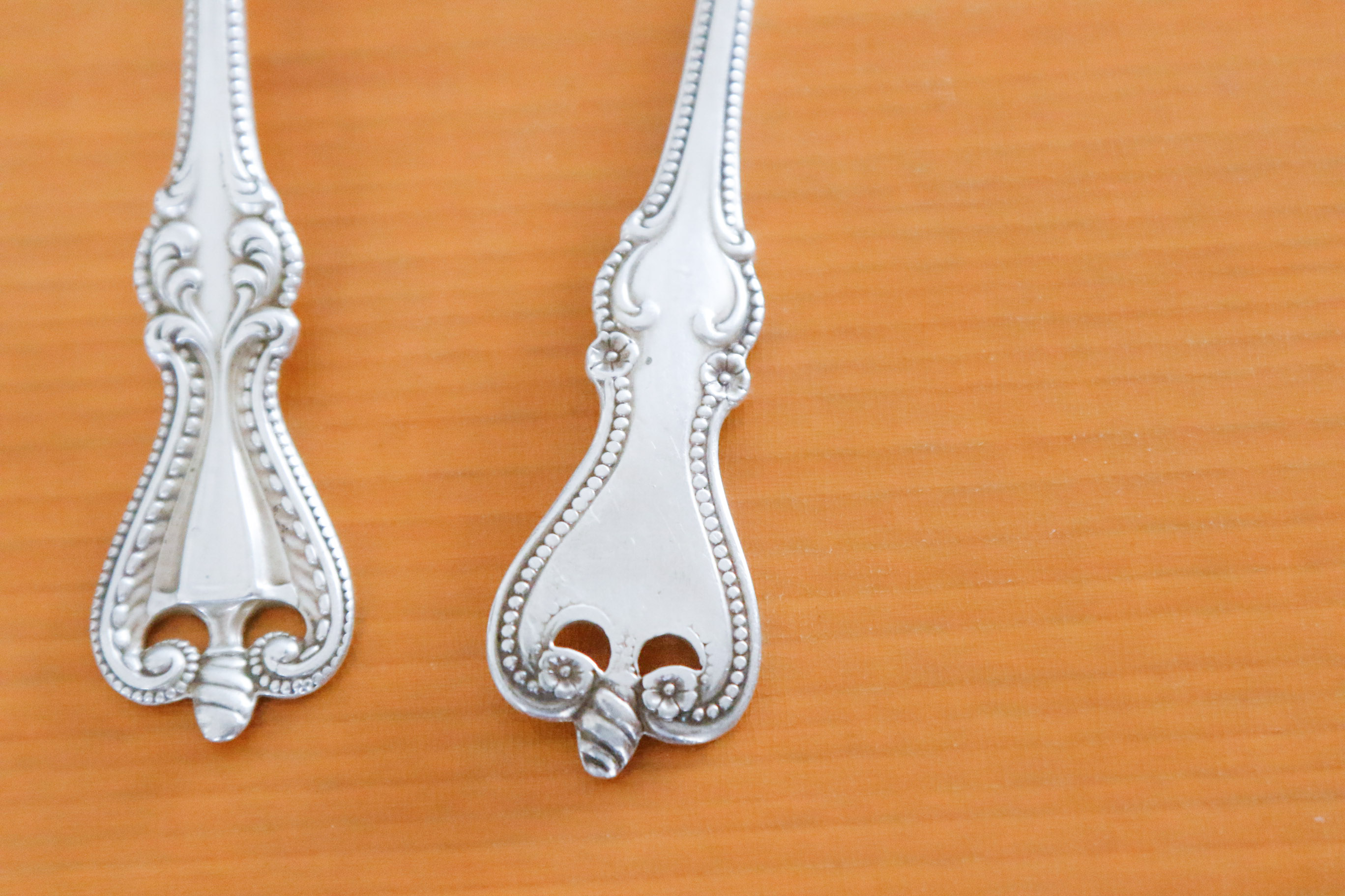 Set of Six Towle "Old Colonial" Sterling Silver Teaspoons