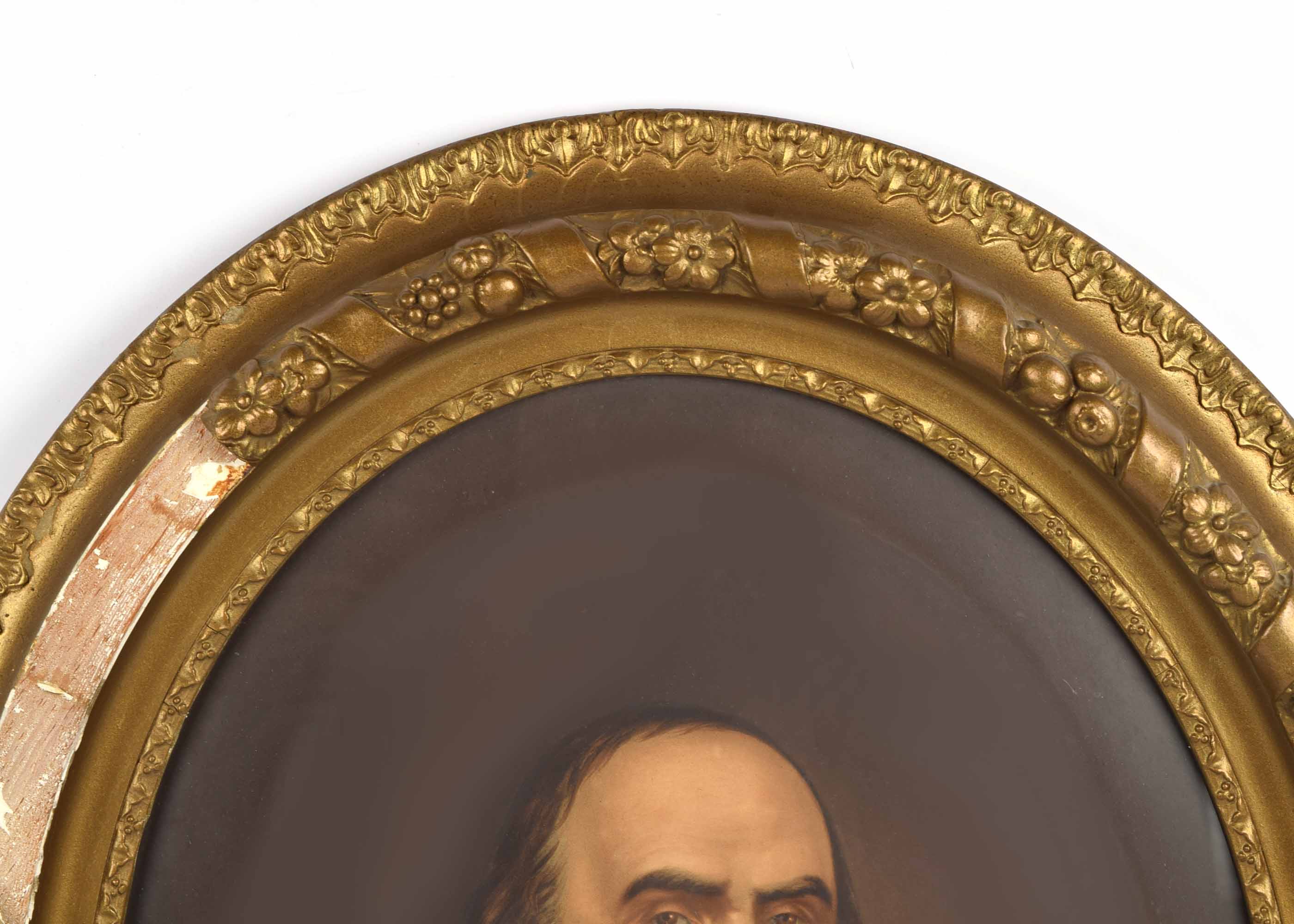 19th Century Chromolithographic Portrait Print of Daniel Webster