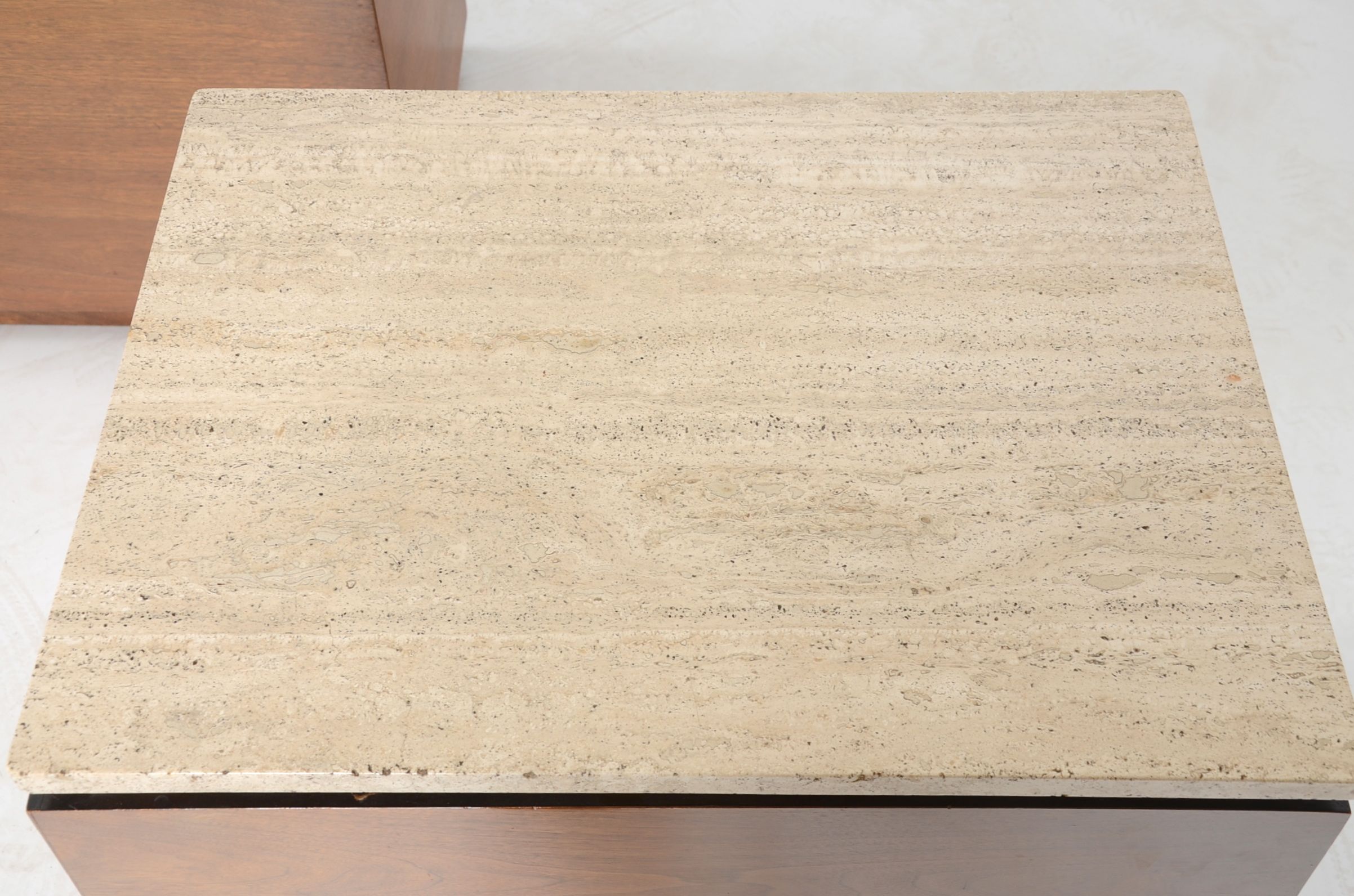 Pair of Danish Modern Style End Tables / Nightstands