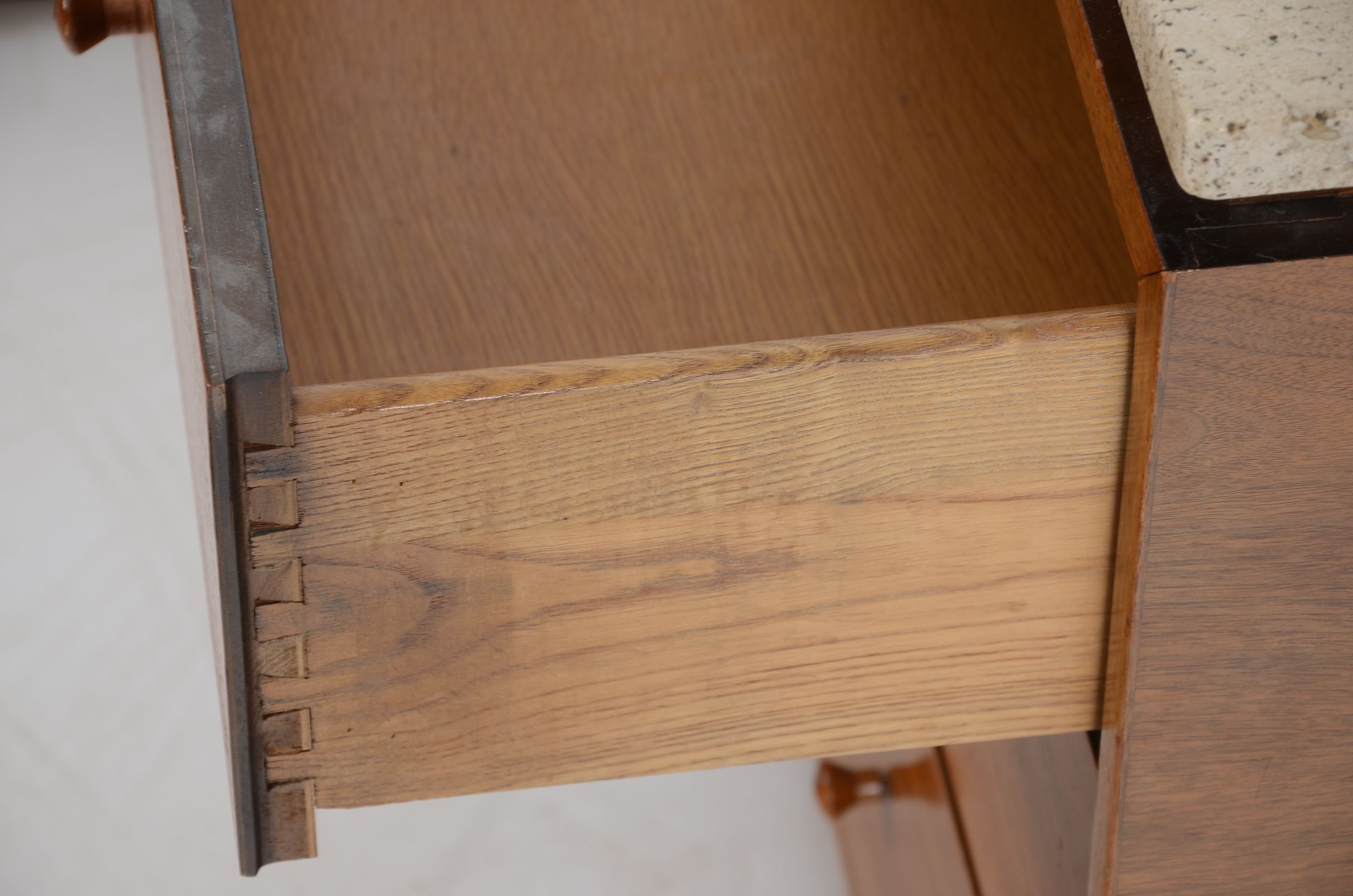 Pair of Danish Modern Style End Tables / Nightstands