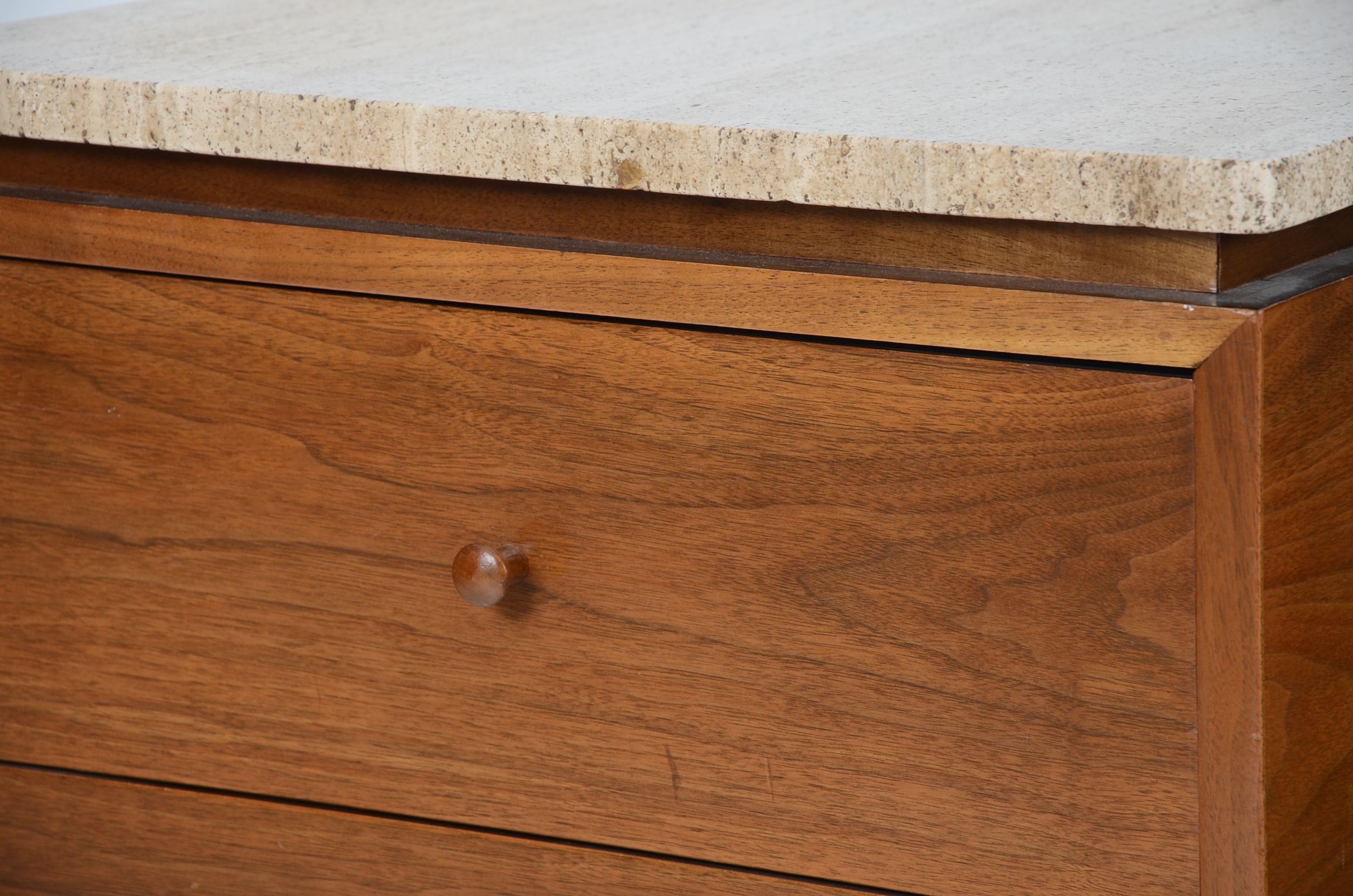 Pair of Danish Modern Style End Tables / Nightstands