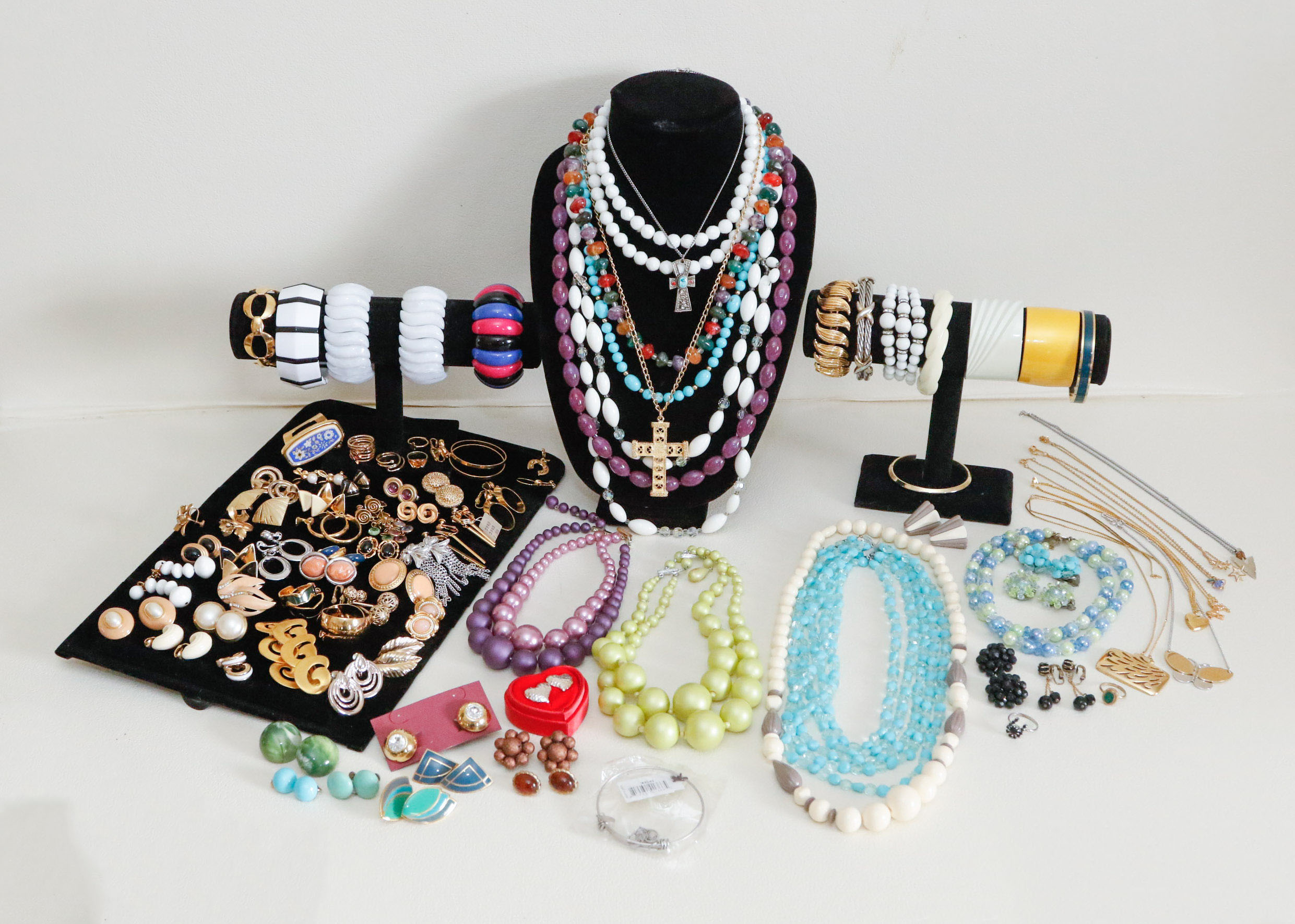 Vintage Costume Jewelry Collection Including Crown Trifari