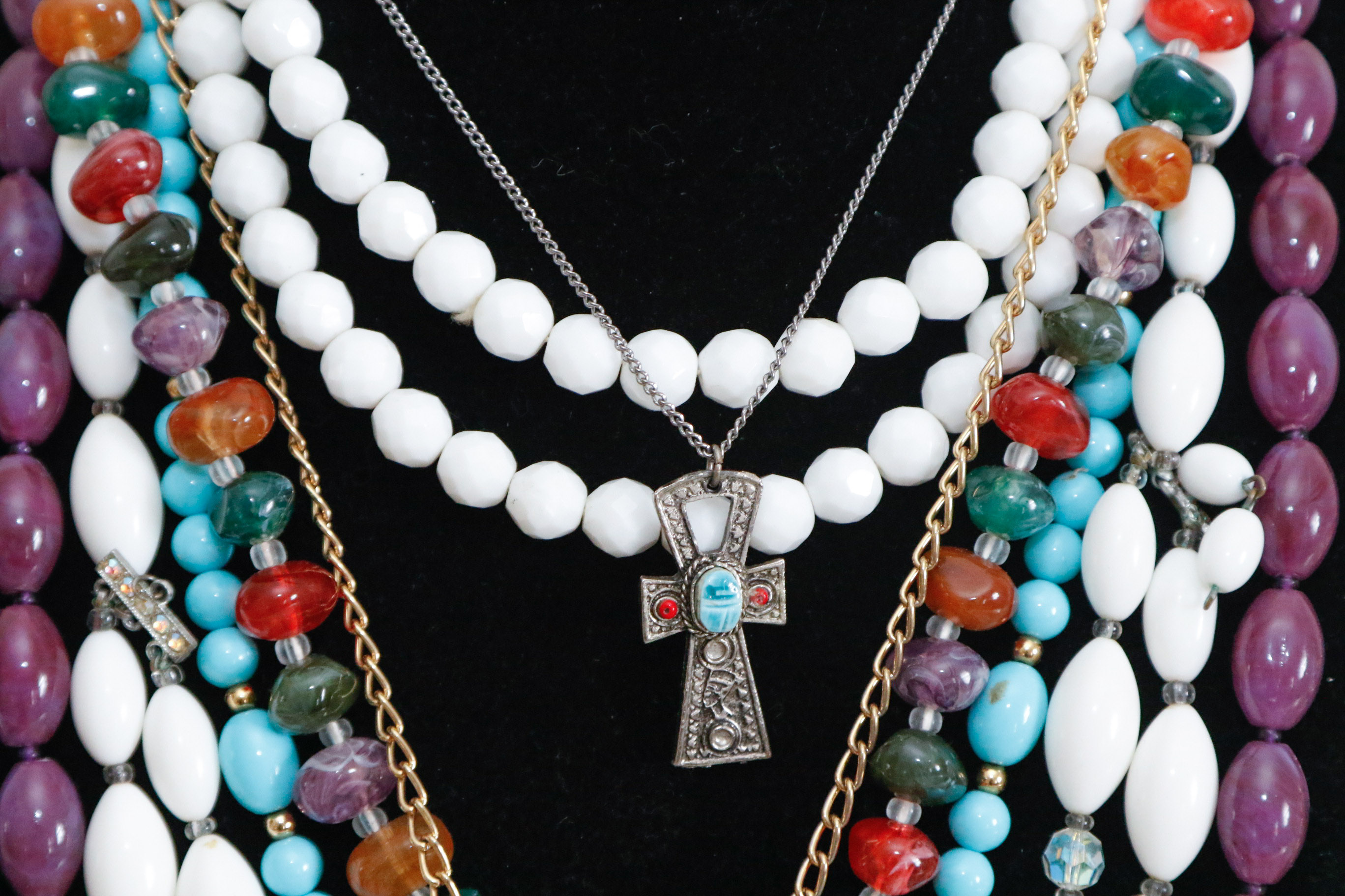 Vintage Costume Jewelry Collection Including Crown Trifari