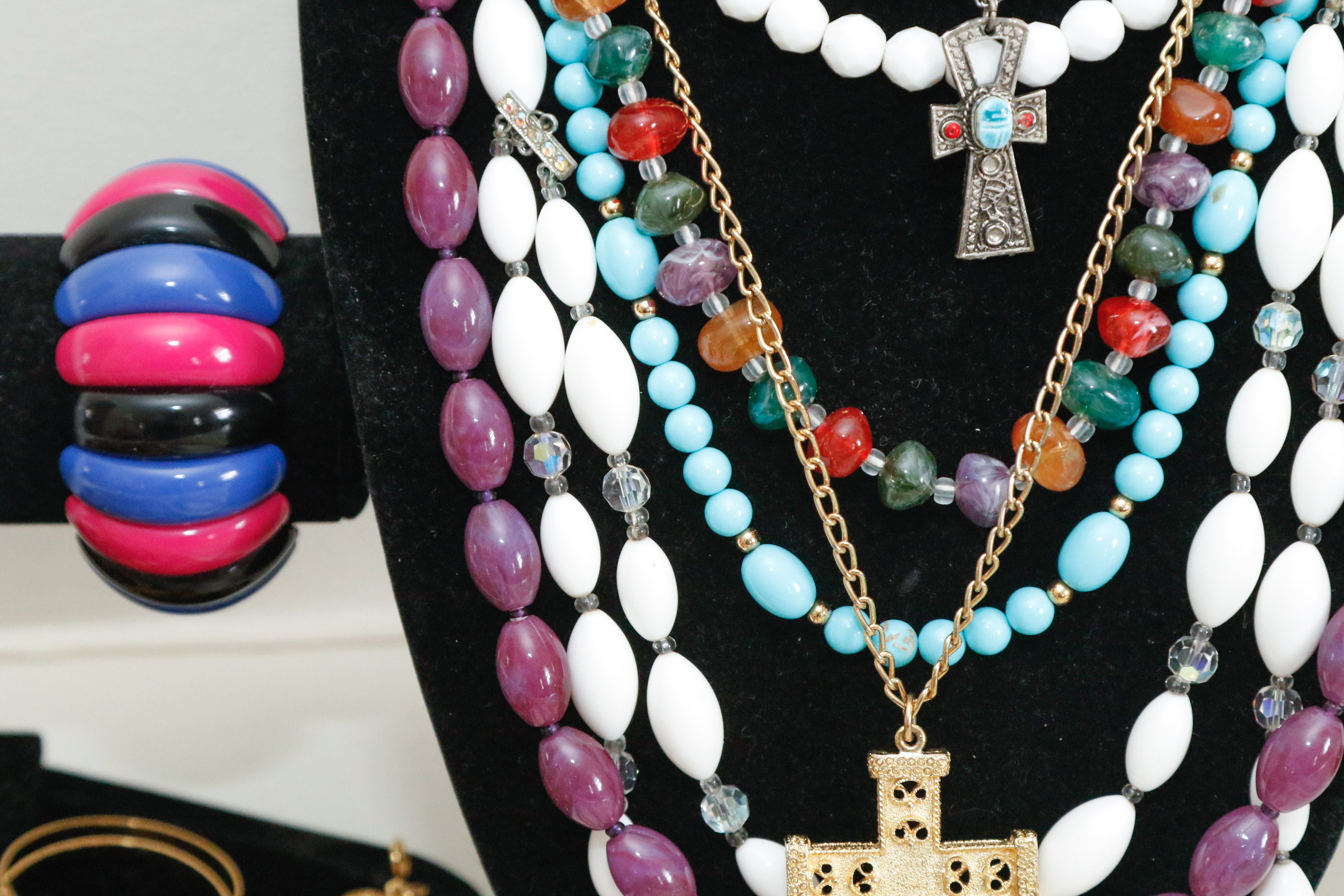 Vintage Costume Jewelry Collection Including Crown Trifari