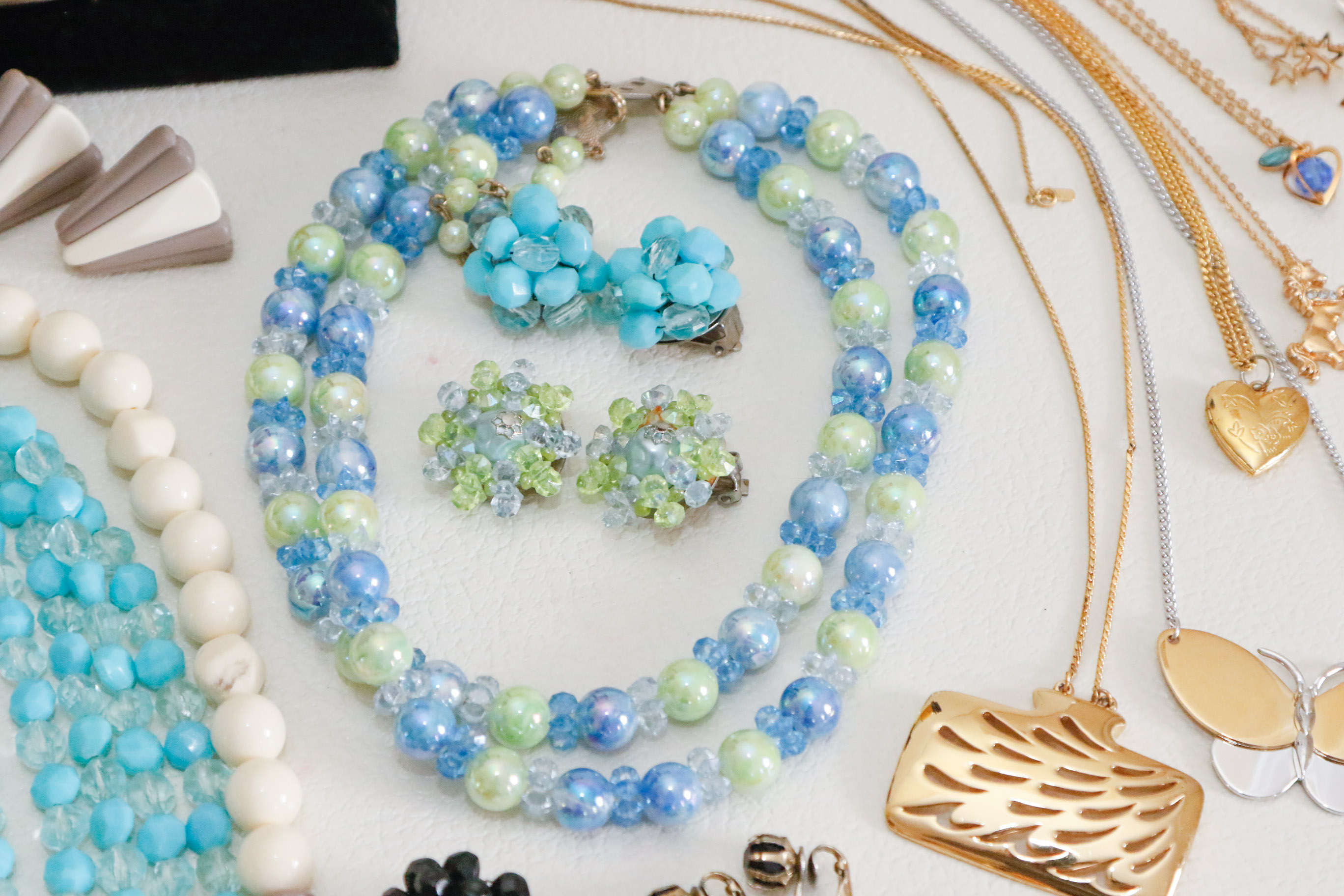 Vintage Costume Jewelry Collection Including Crown Trifari