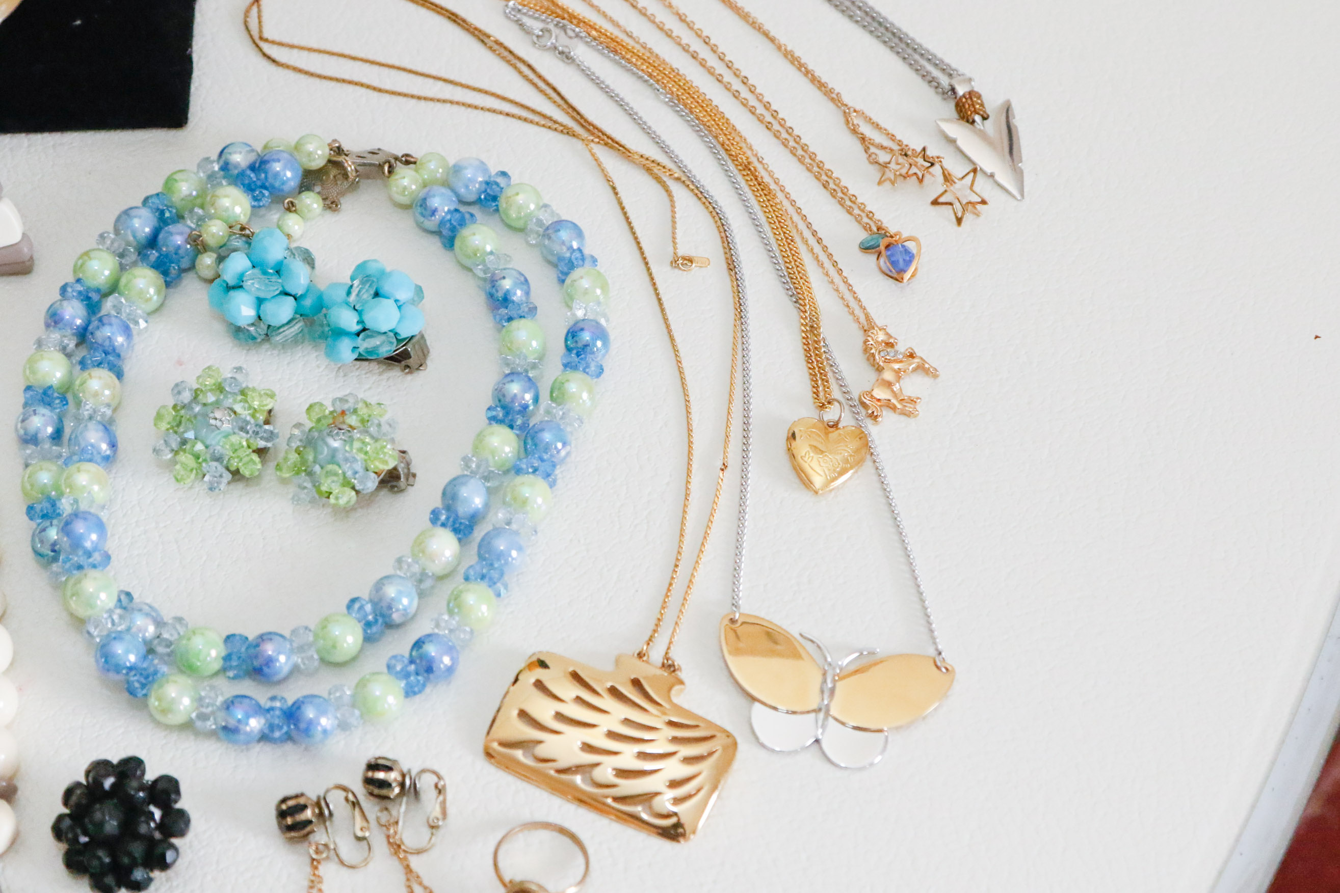 Vintage Costume Jewelry Collection Including Crown Trifari