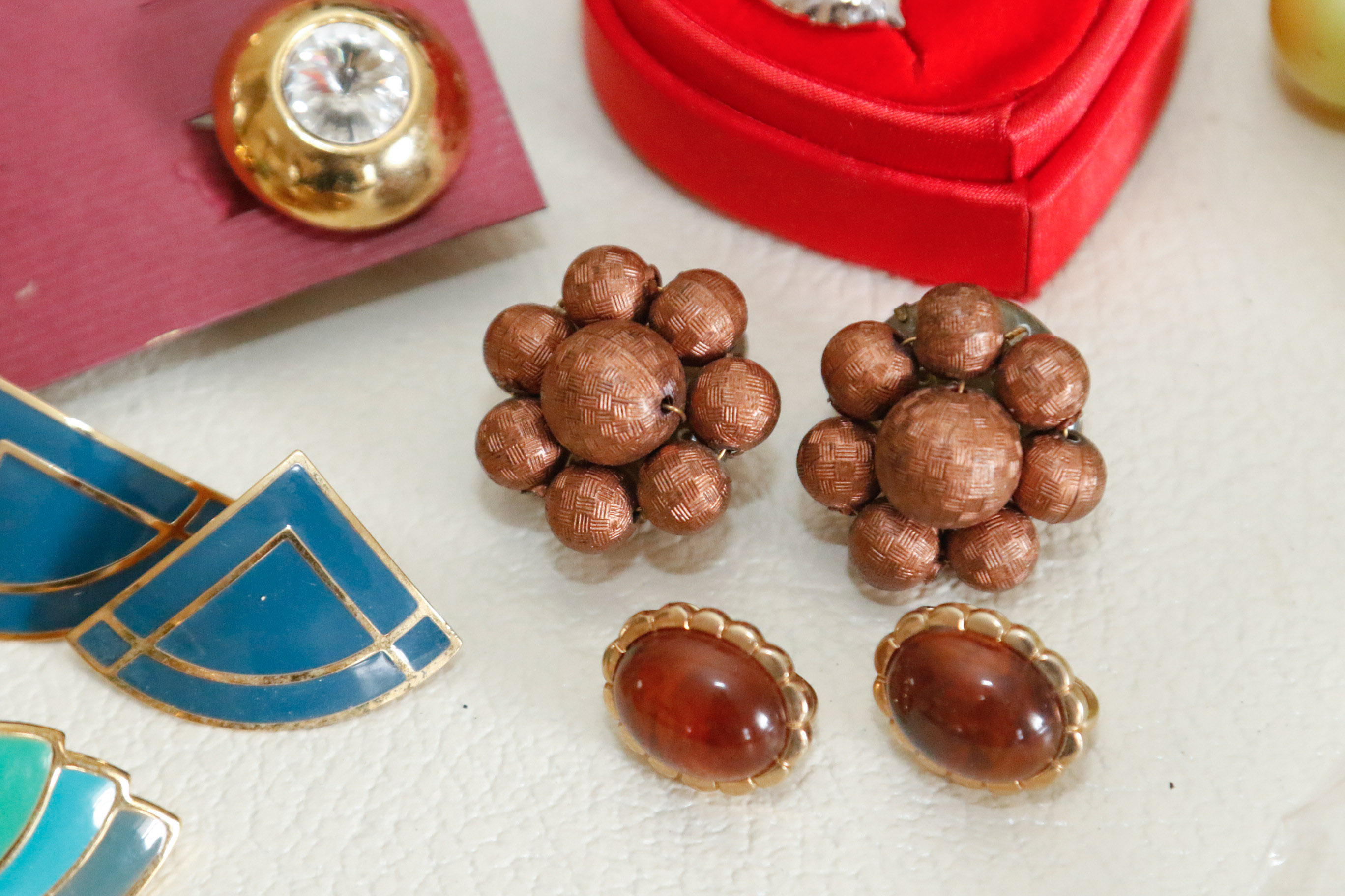 Vintage Costume Jewelry Collection Including Crown Trifari