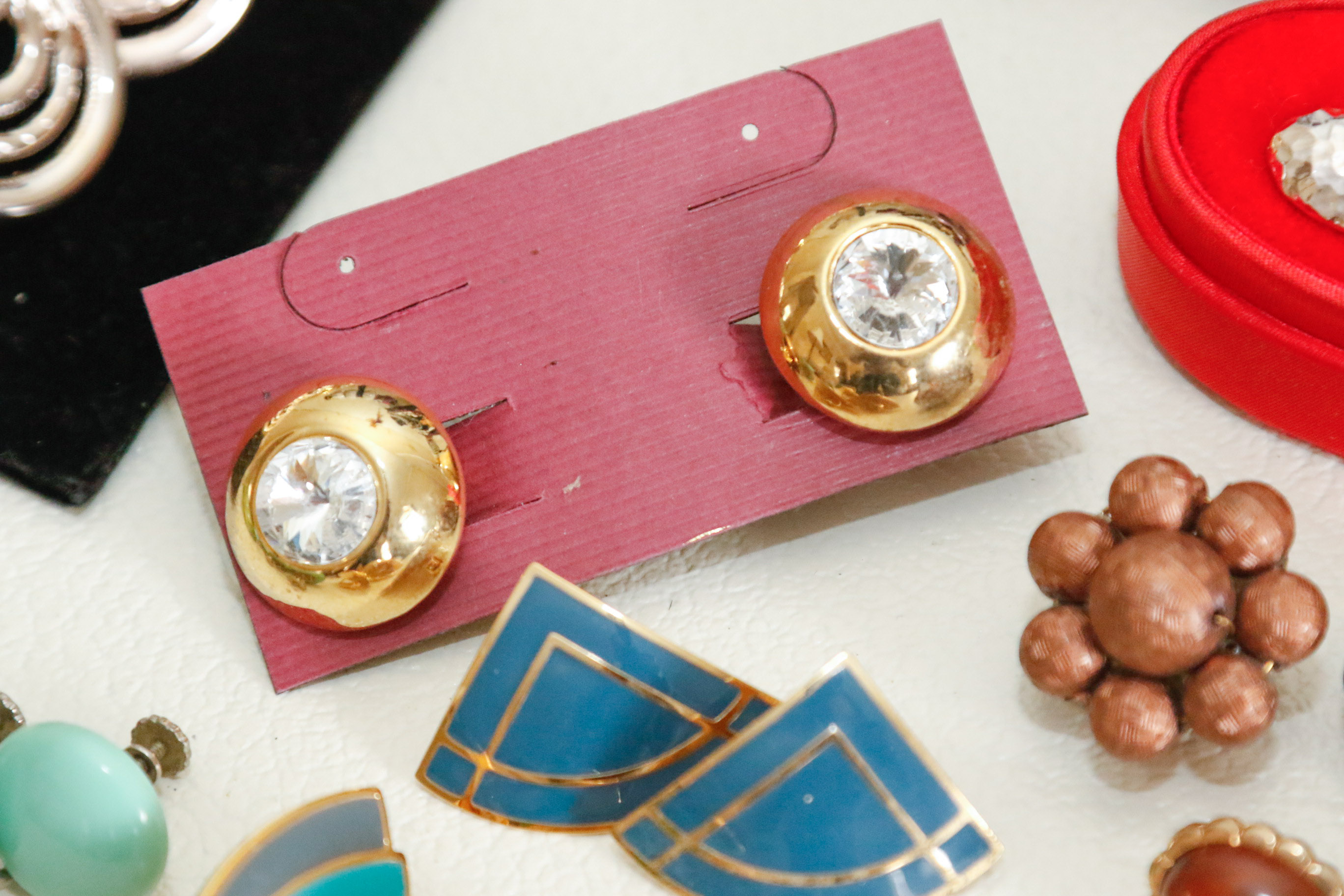 Vintage Costume Jewelry Collection Including Crown Trifari