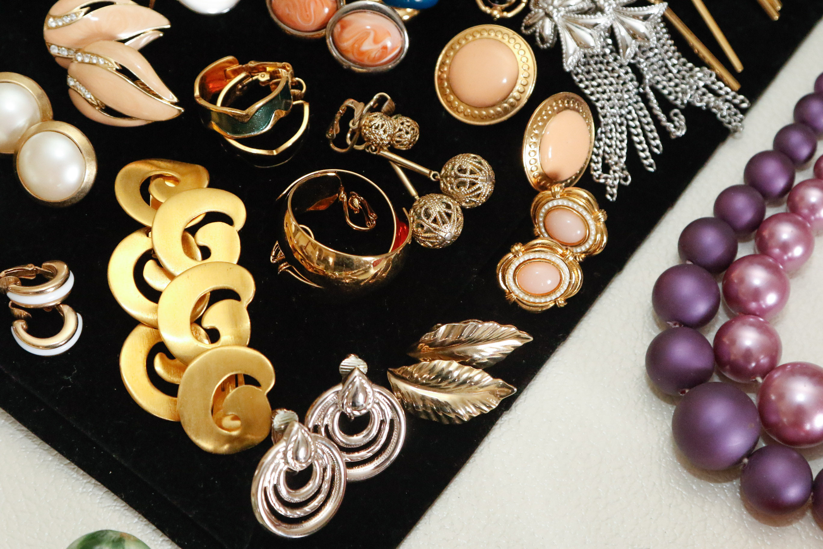 Vintage Costume Jewelry Collection Including Crown Trifari