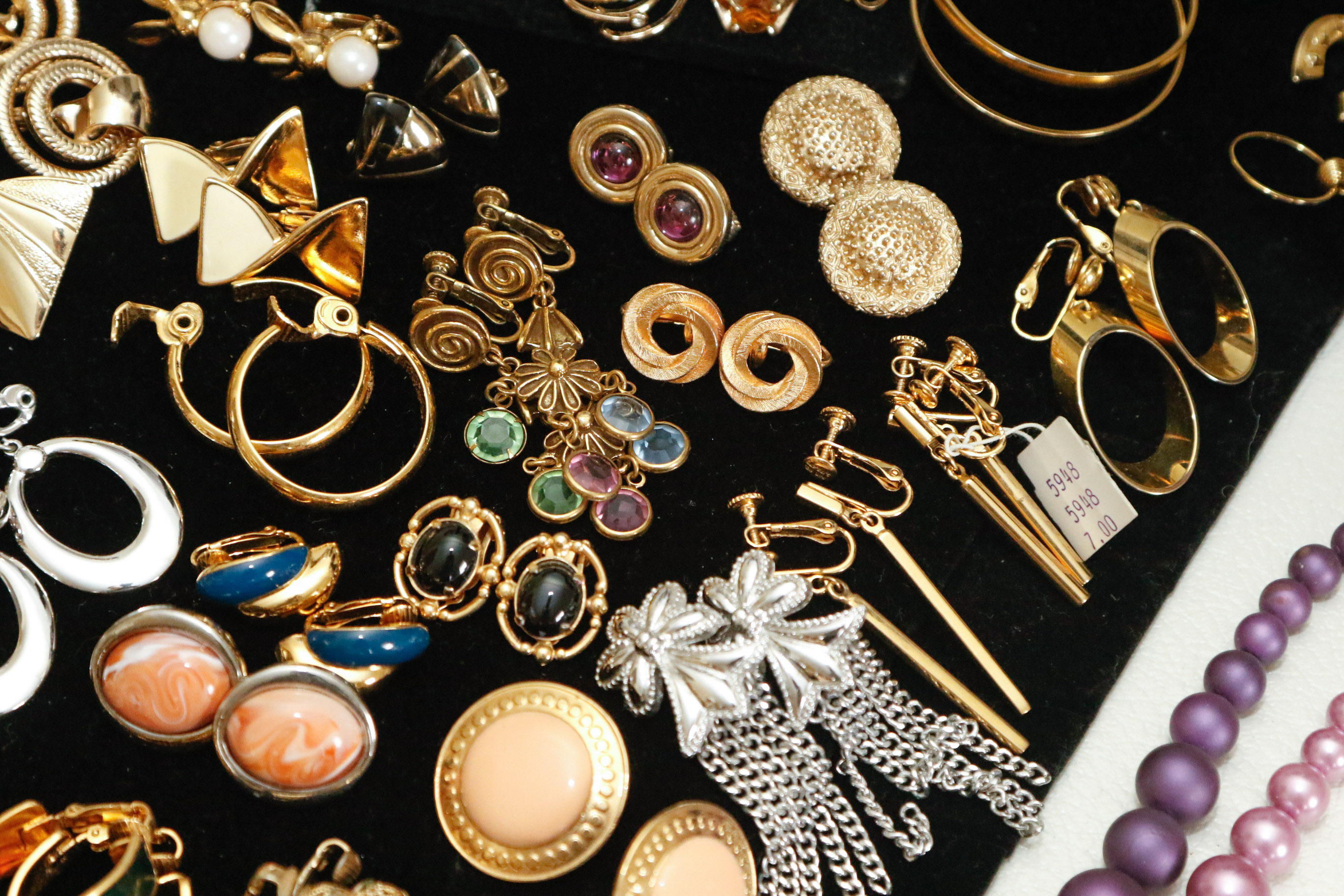 Vintage Costume Jewelry Collection Including Crown Trifari