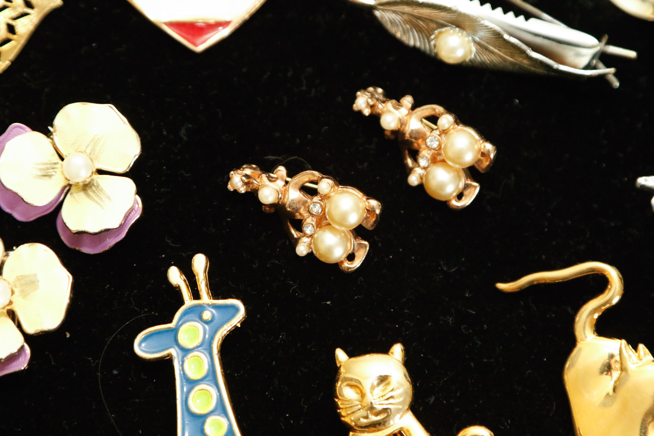 Vintage Costume Jewelry Collection Including Crown Trifari