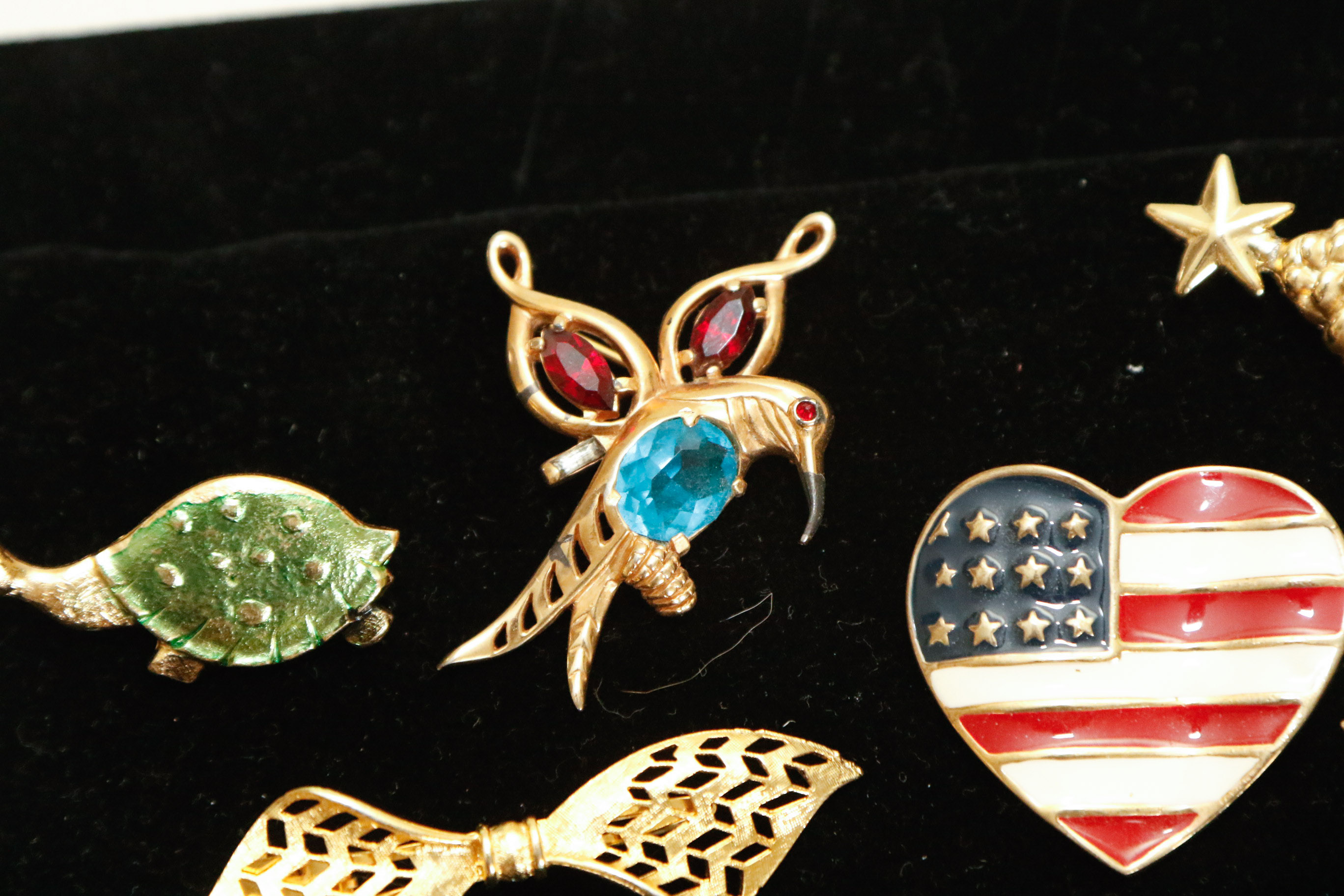 Vintage Costume Jewelry Collection Including Crown Trifari