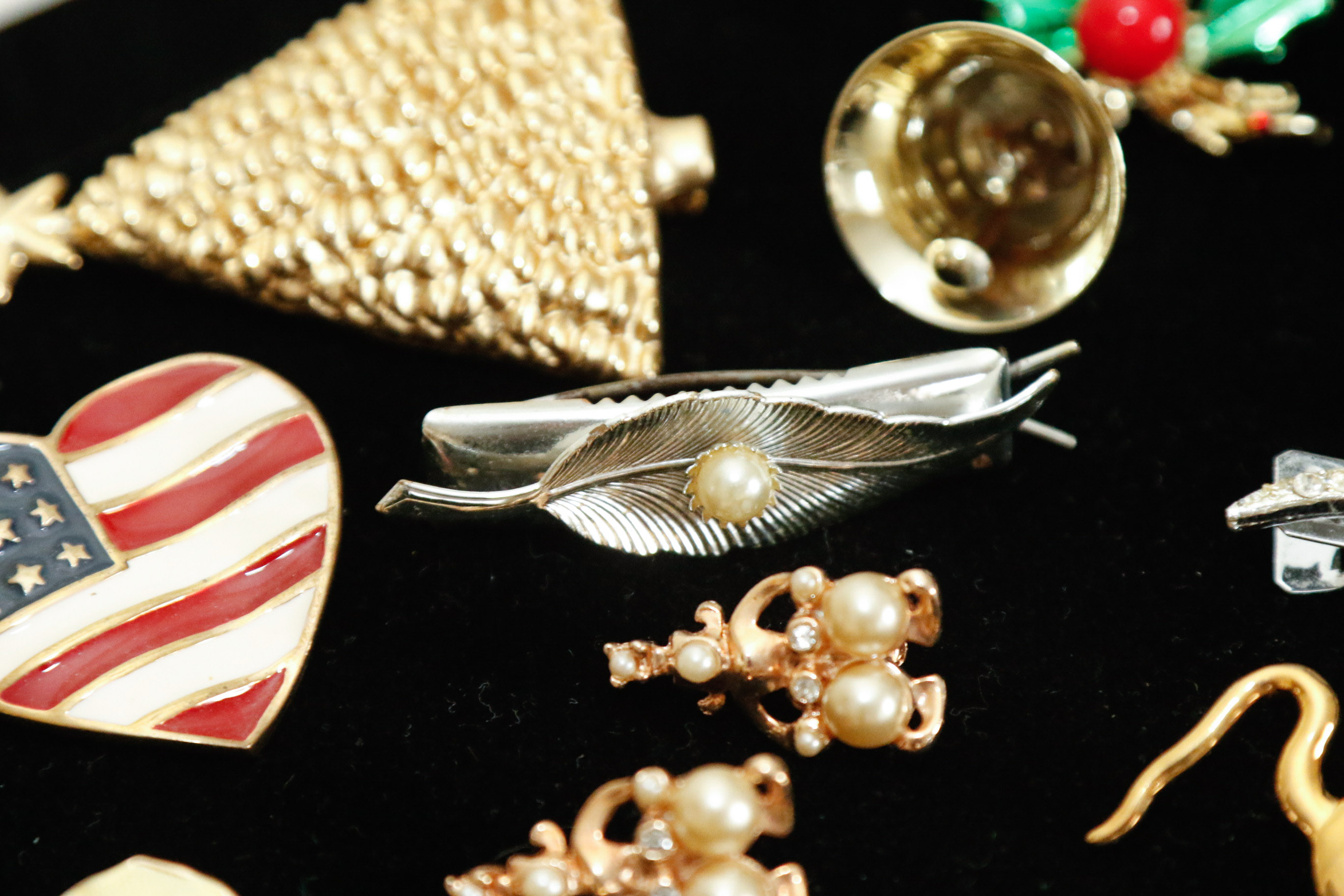 Vintage Costume Jewelry Collection Including Crown Trifari