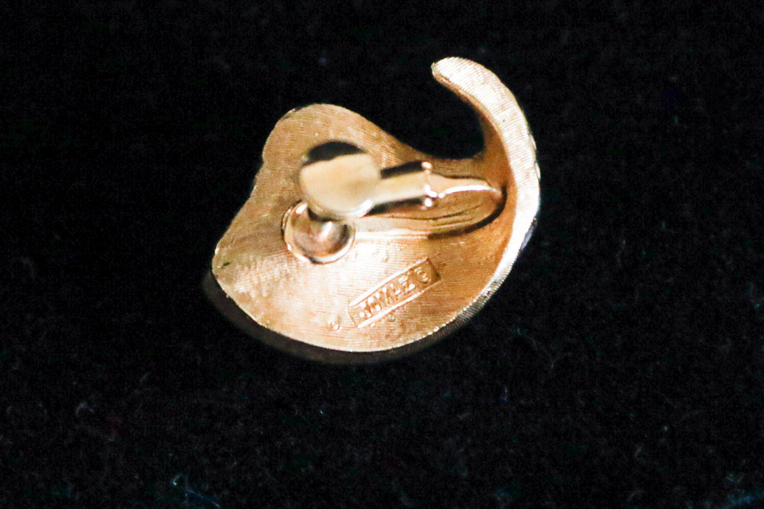 Jomaz & Les Bernard Costume Earrings with Silver Plate Heart Box