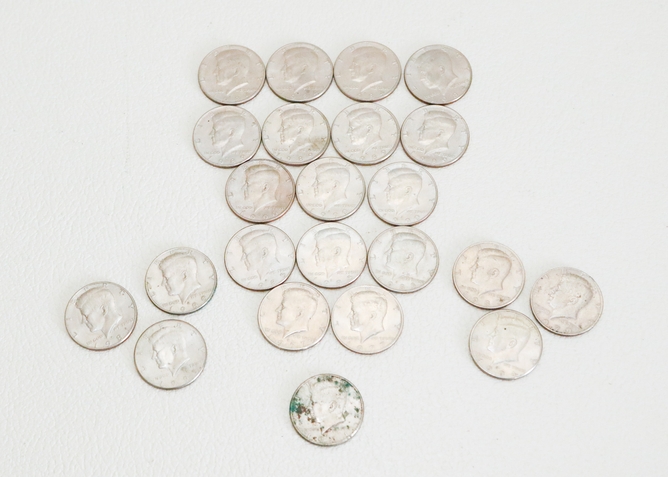 1977-1995 Kennedy Half Dollars