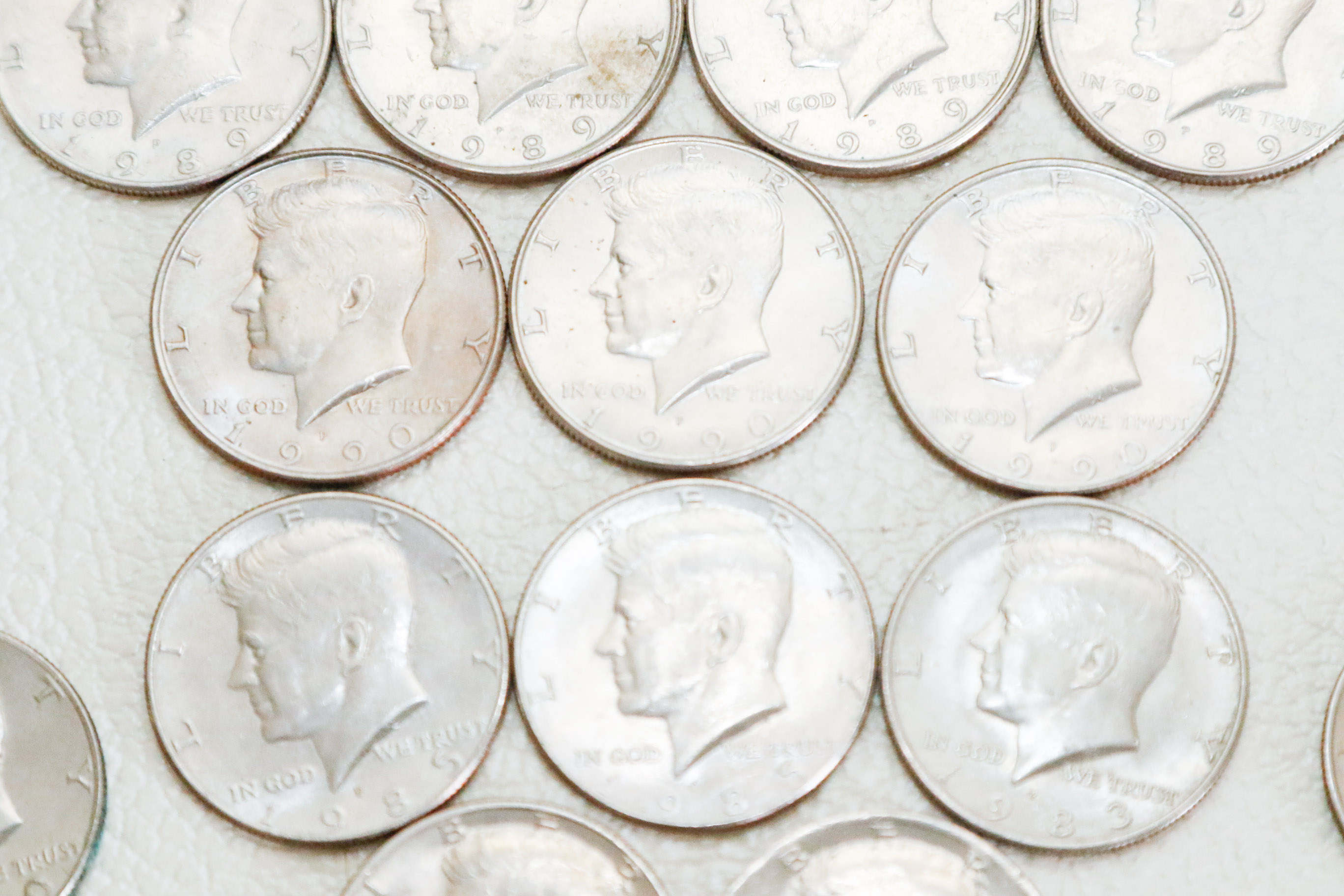 1977-1995 Kennedy Half Dollars