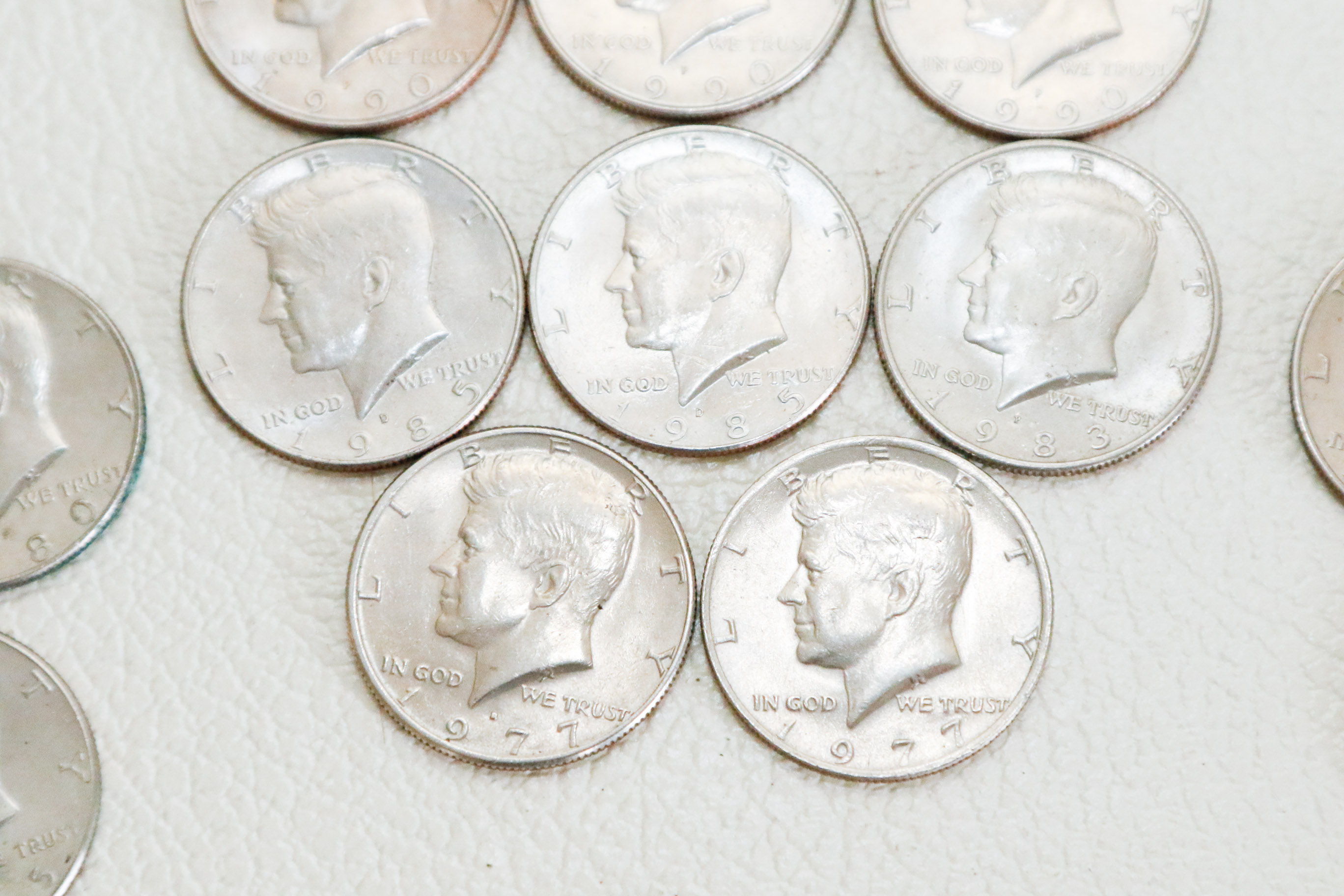 1977-1995 Kennedy Half Dollars
