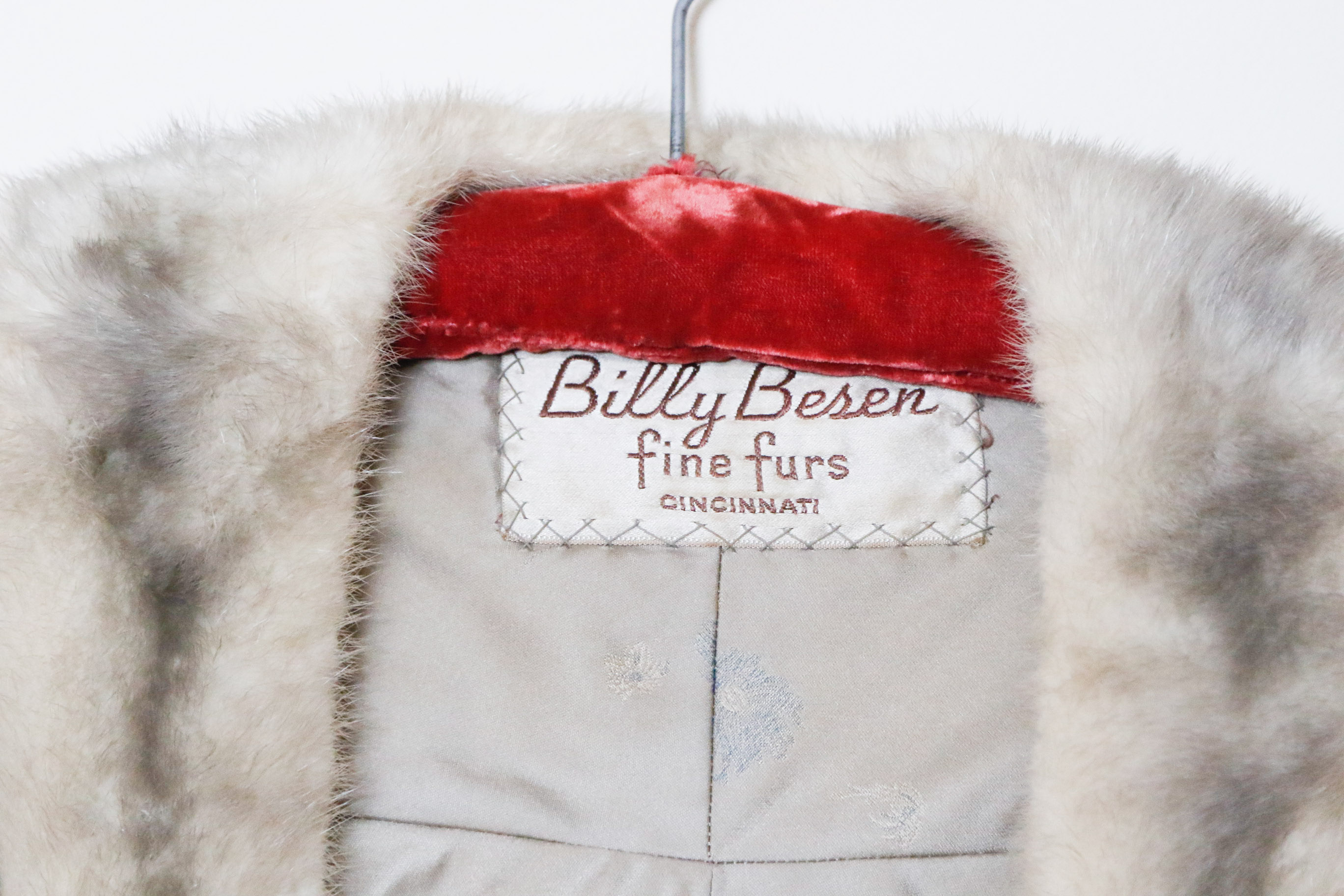 Silver Mink Fur Stole