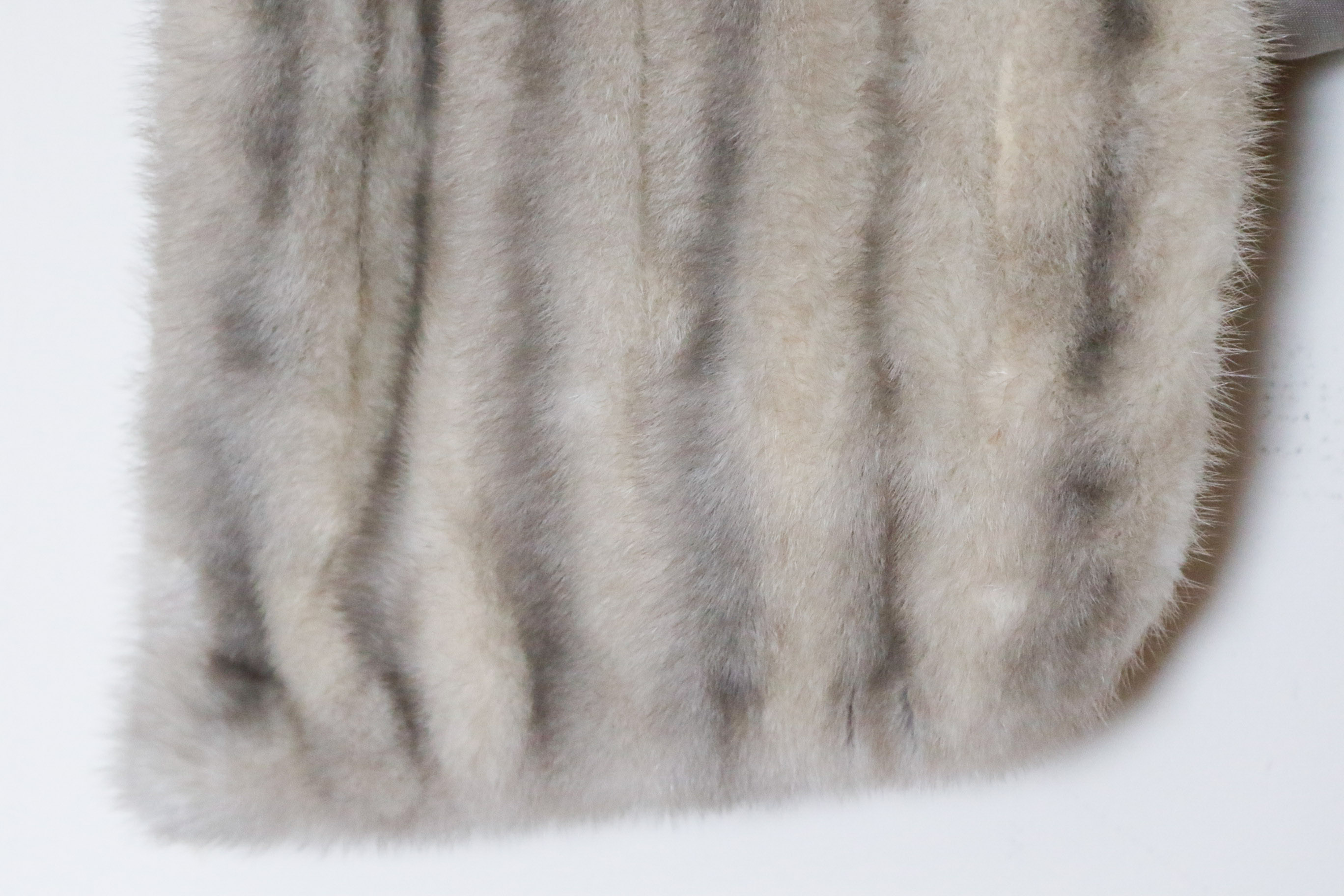 Silver Mink Fur Stole