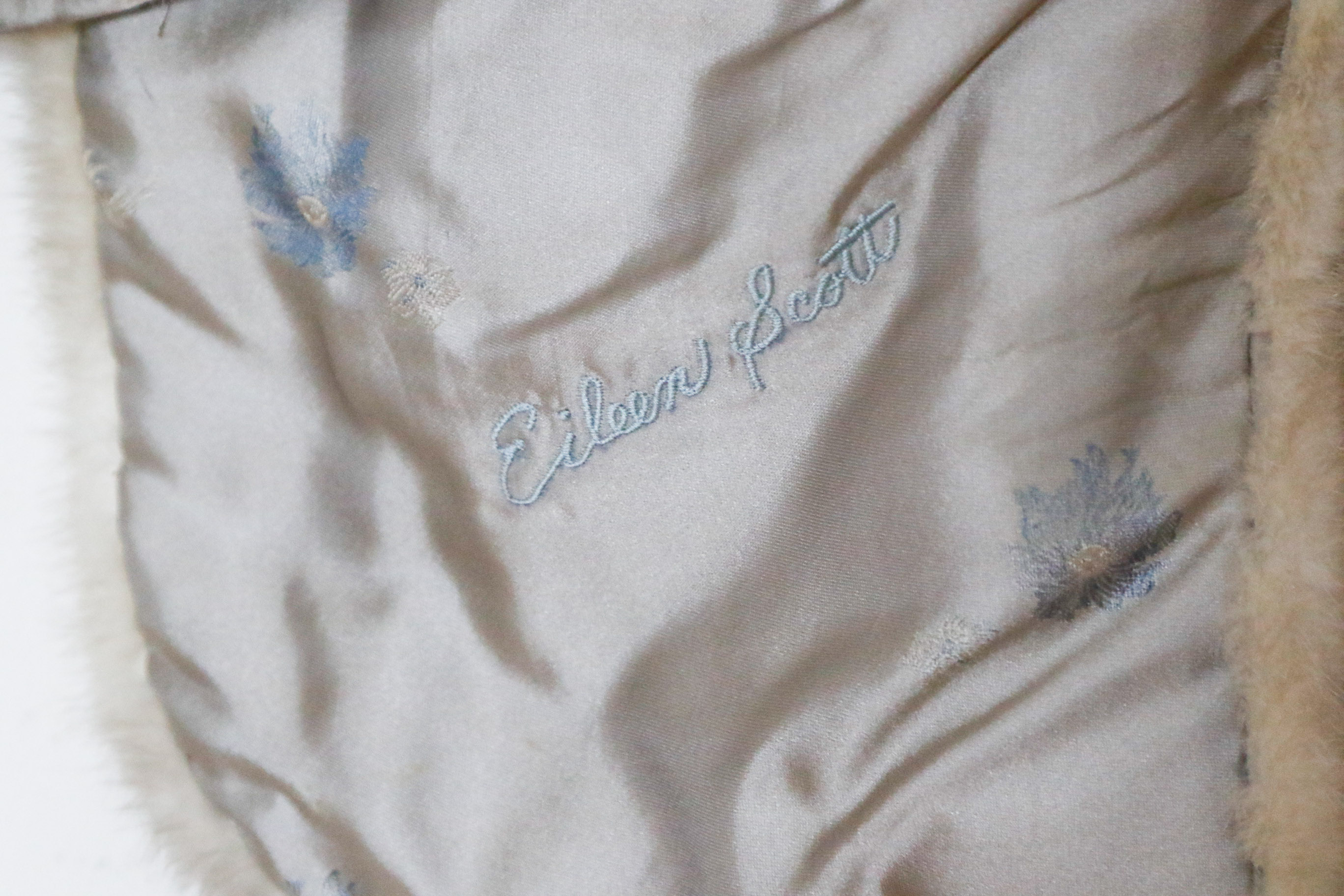 Silver Mink Fur Stole