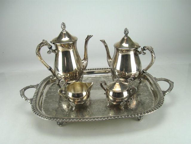 Leonard Silver Plate Tea Set