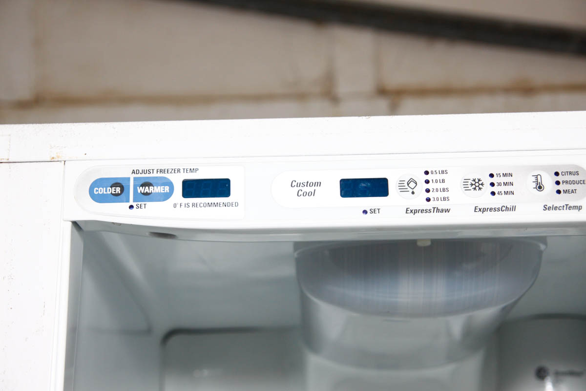 GE Profile Arctica Side-by-Side Refrigerator