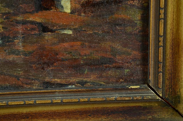 Original Oil of Autumnal Landscape on Board