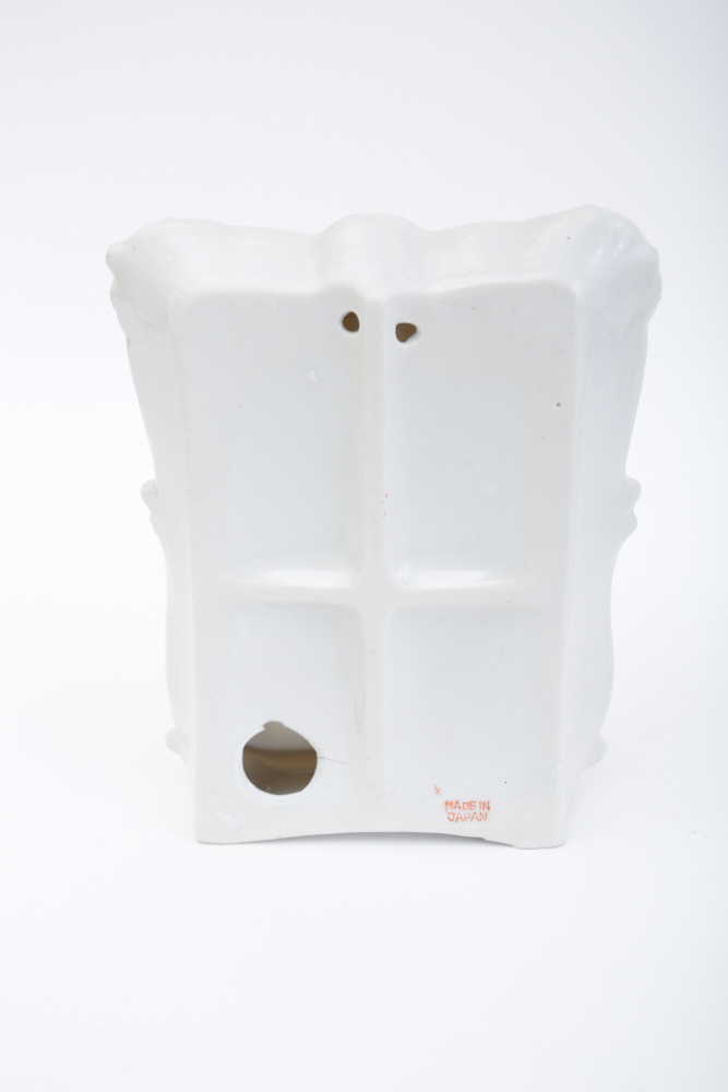 Vintage Porcelain Plaques Depicting 18th Century Couple