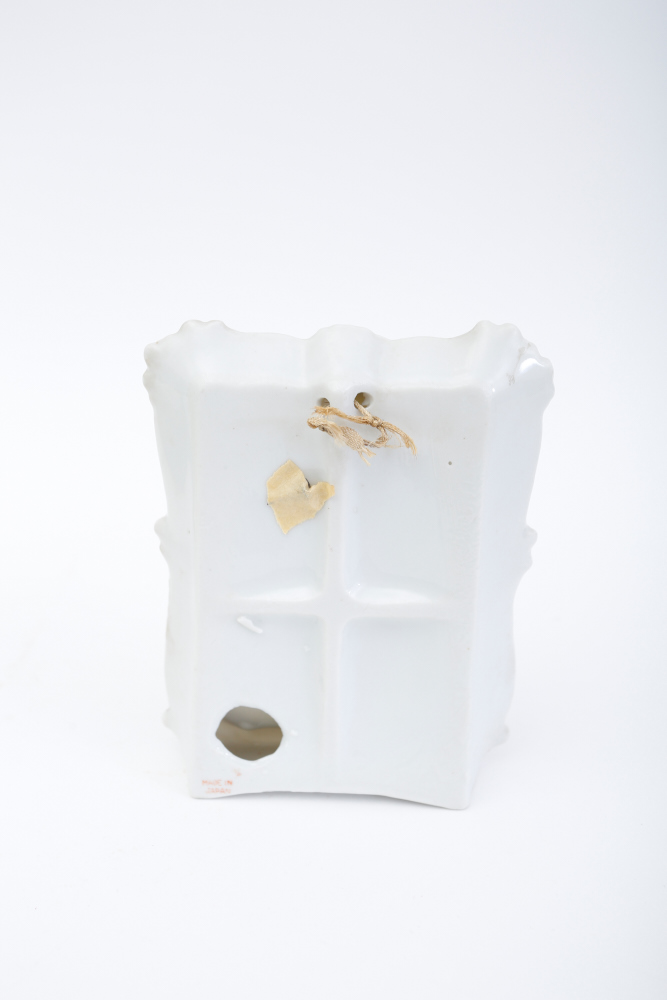 Vintage Porcelain Plaques Depicting 18th Century Couple