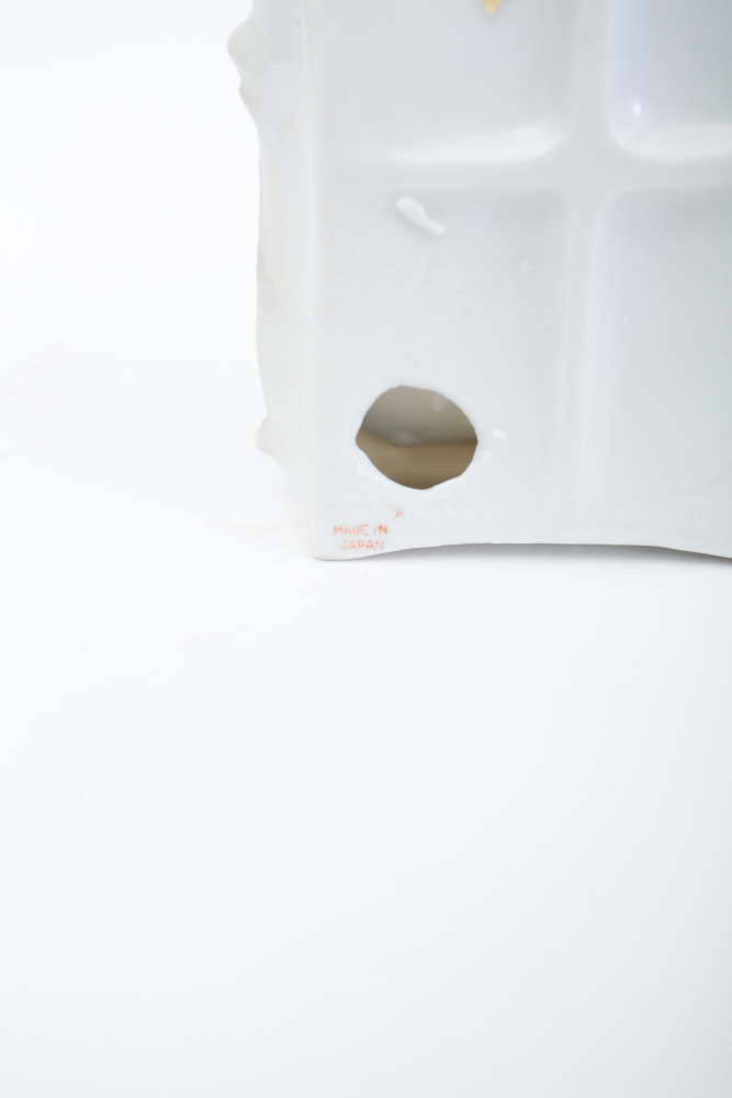 Vintage Porcelain Plaques Depicting 18th Century Couple